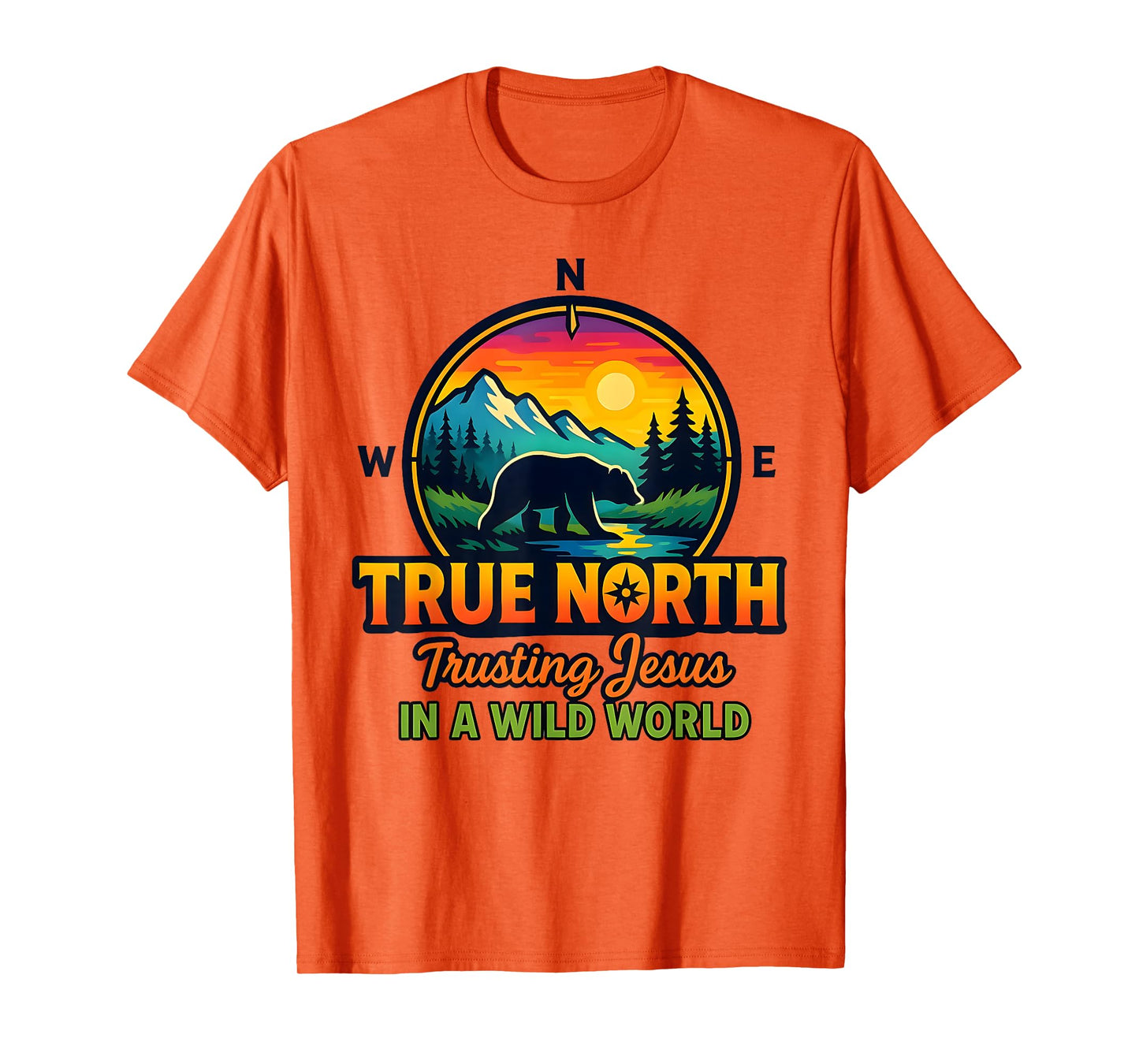 True North VBS 2025 Trusting Jesus Wilderness Christian T-Shirt