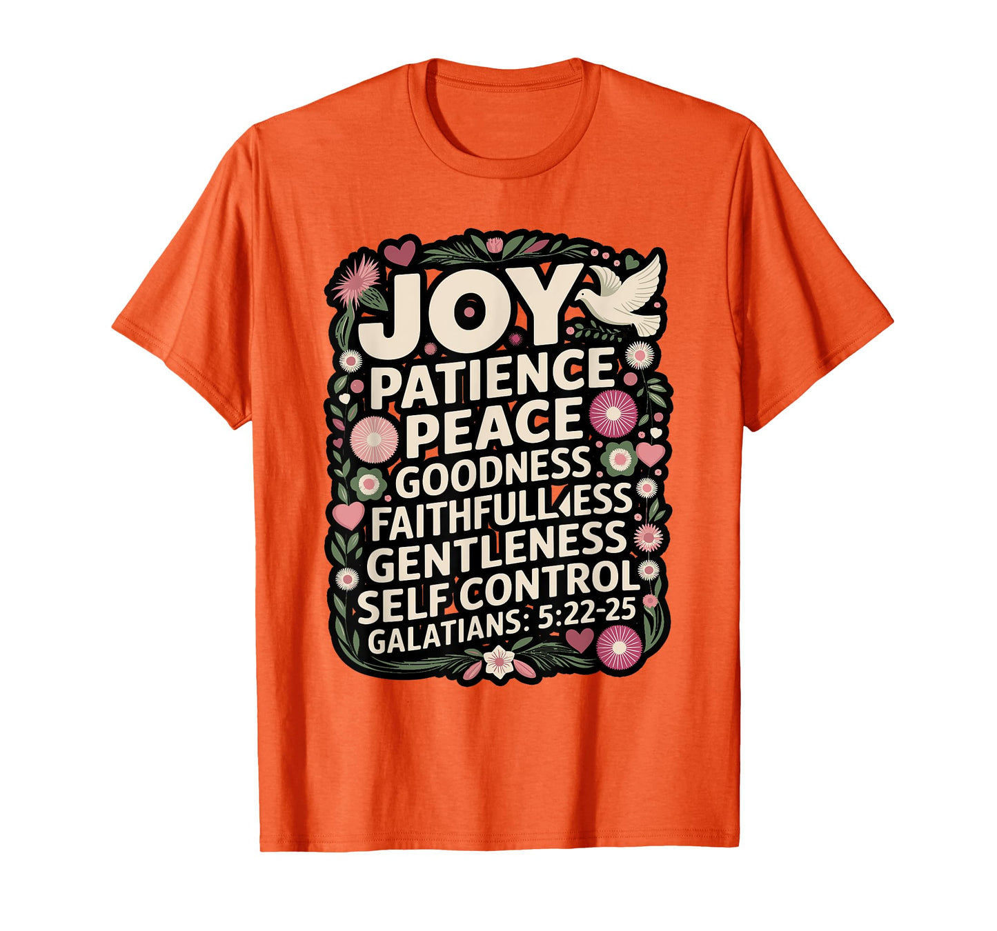 Awesome Galatians Fruit Of The Spirit Religious Verses T-Shirt