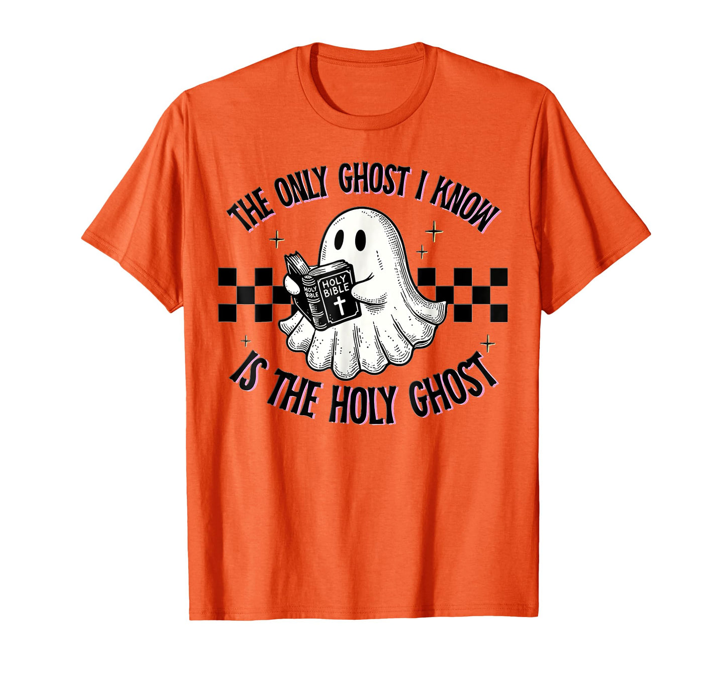 The Only Ghost I Know Is The Holy Ghost, Ghost Read Book T-Shirt