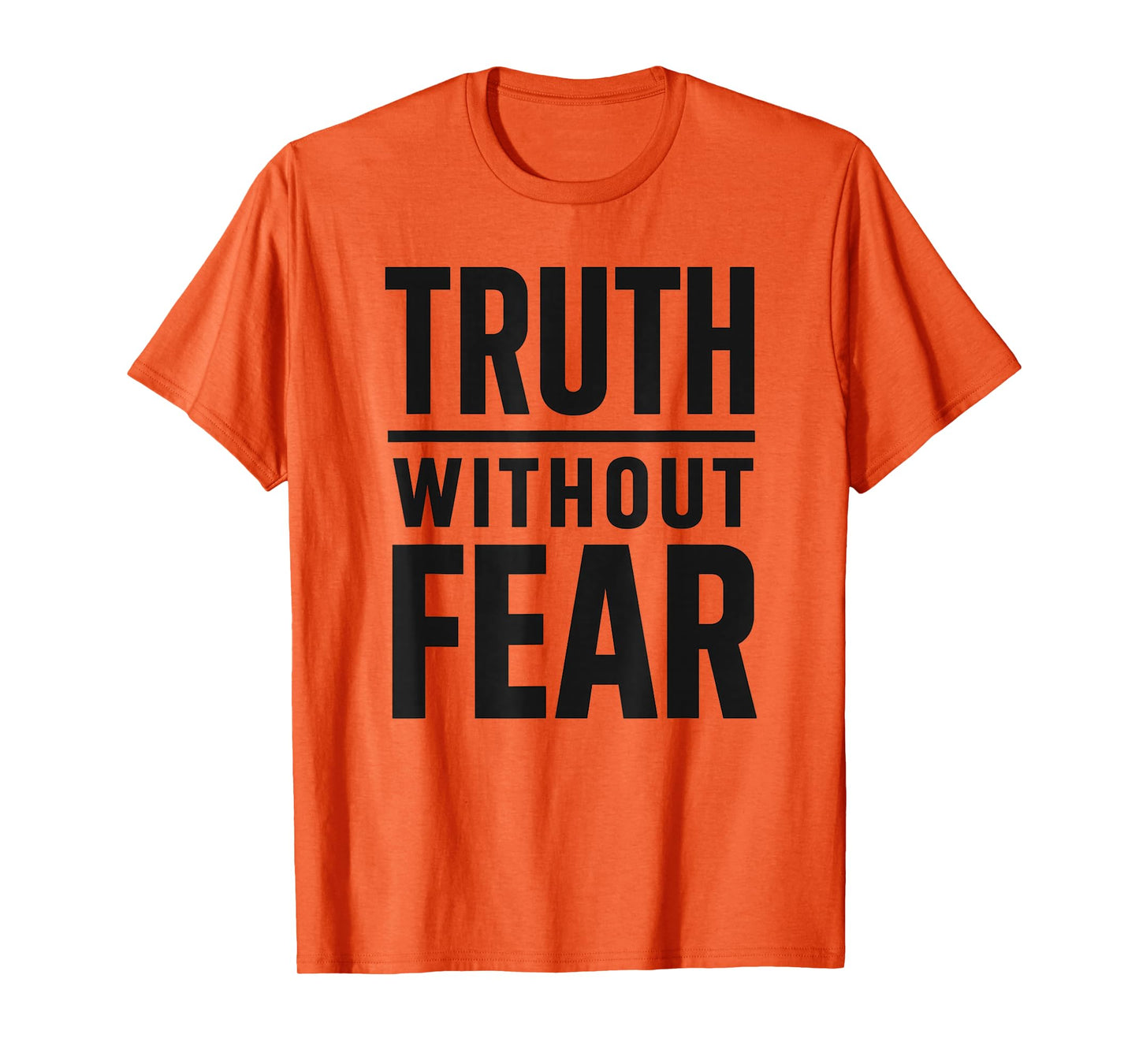 Truth Over Fear Bold Faith Freedom Christian T-Shirt