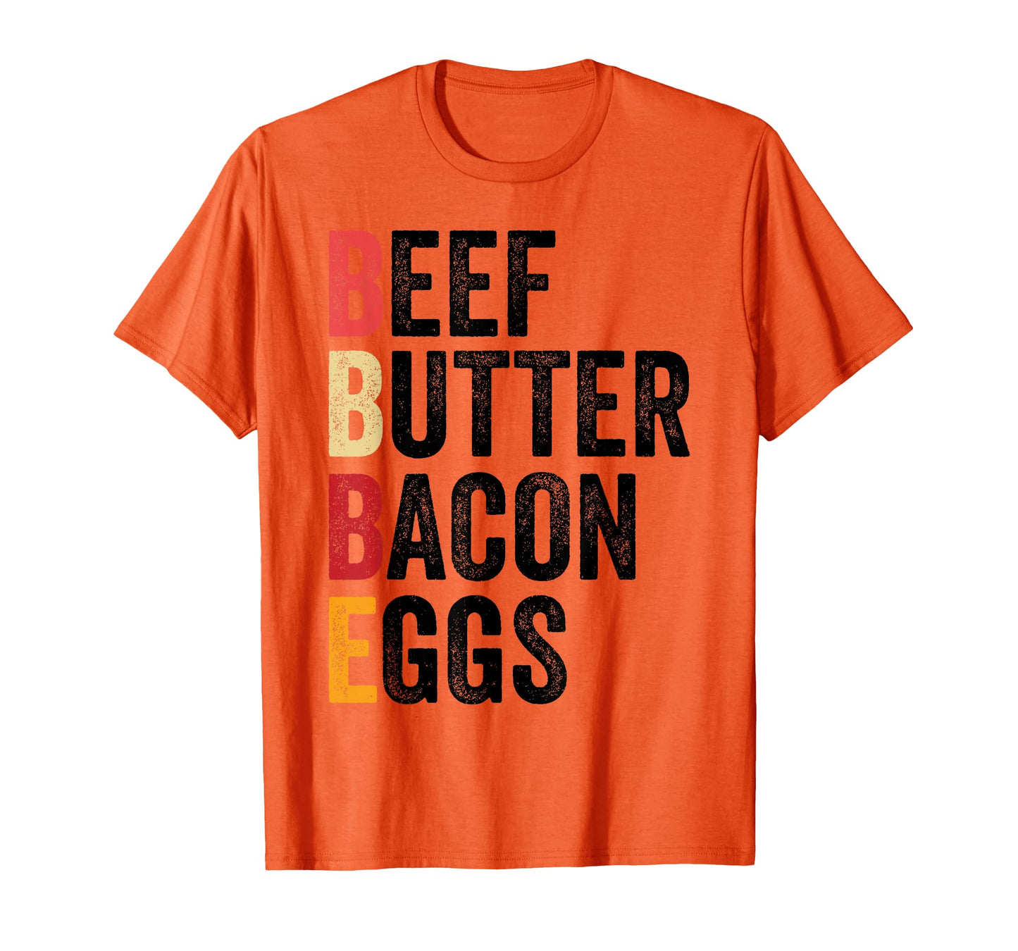Beer Beef Butter Bacon Eggs T-Shirt