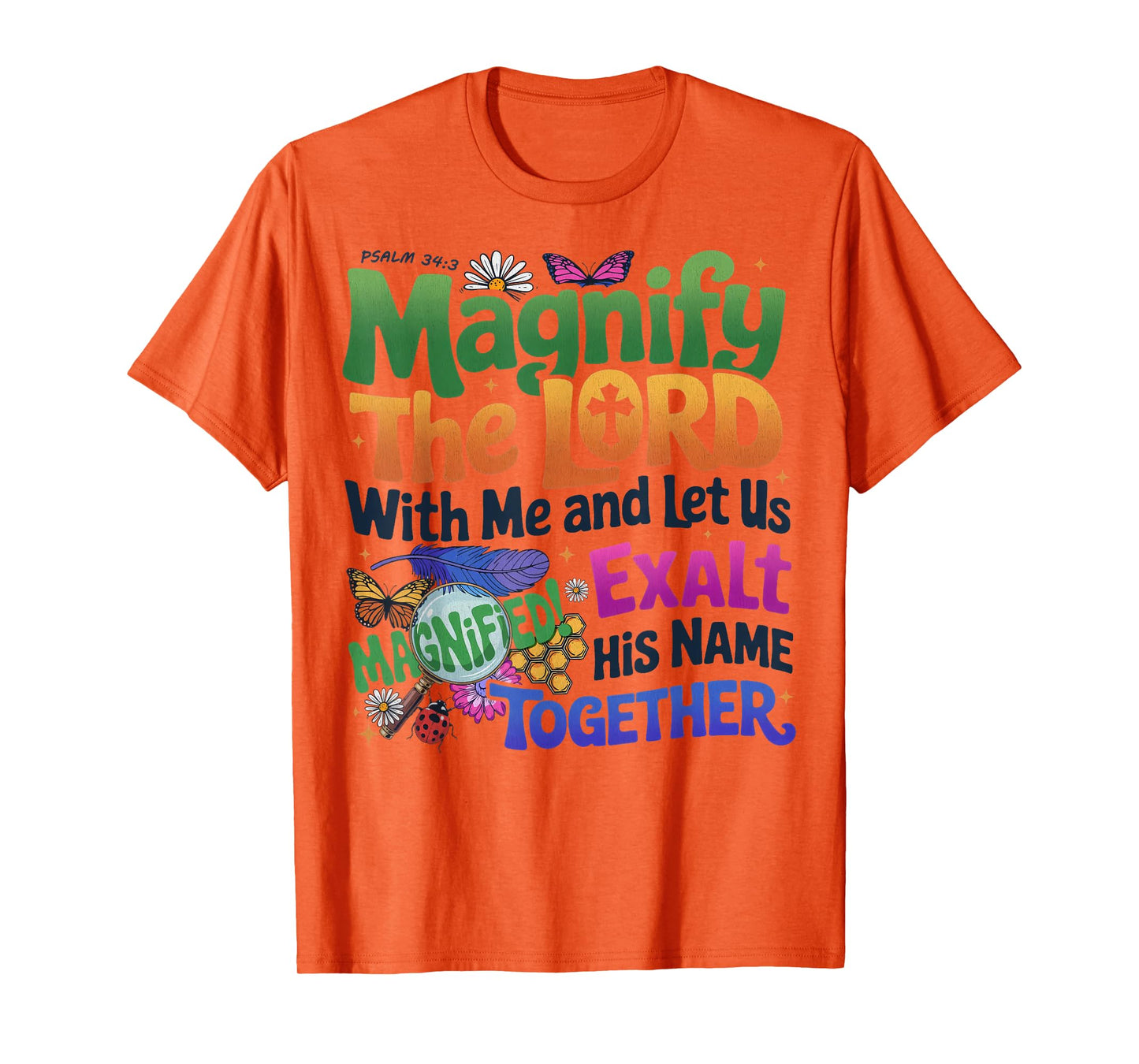 Magnified VBS 2025 Magnify The Lord Christian Bible T-Shirt