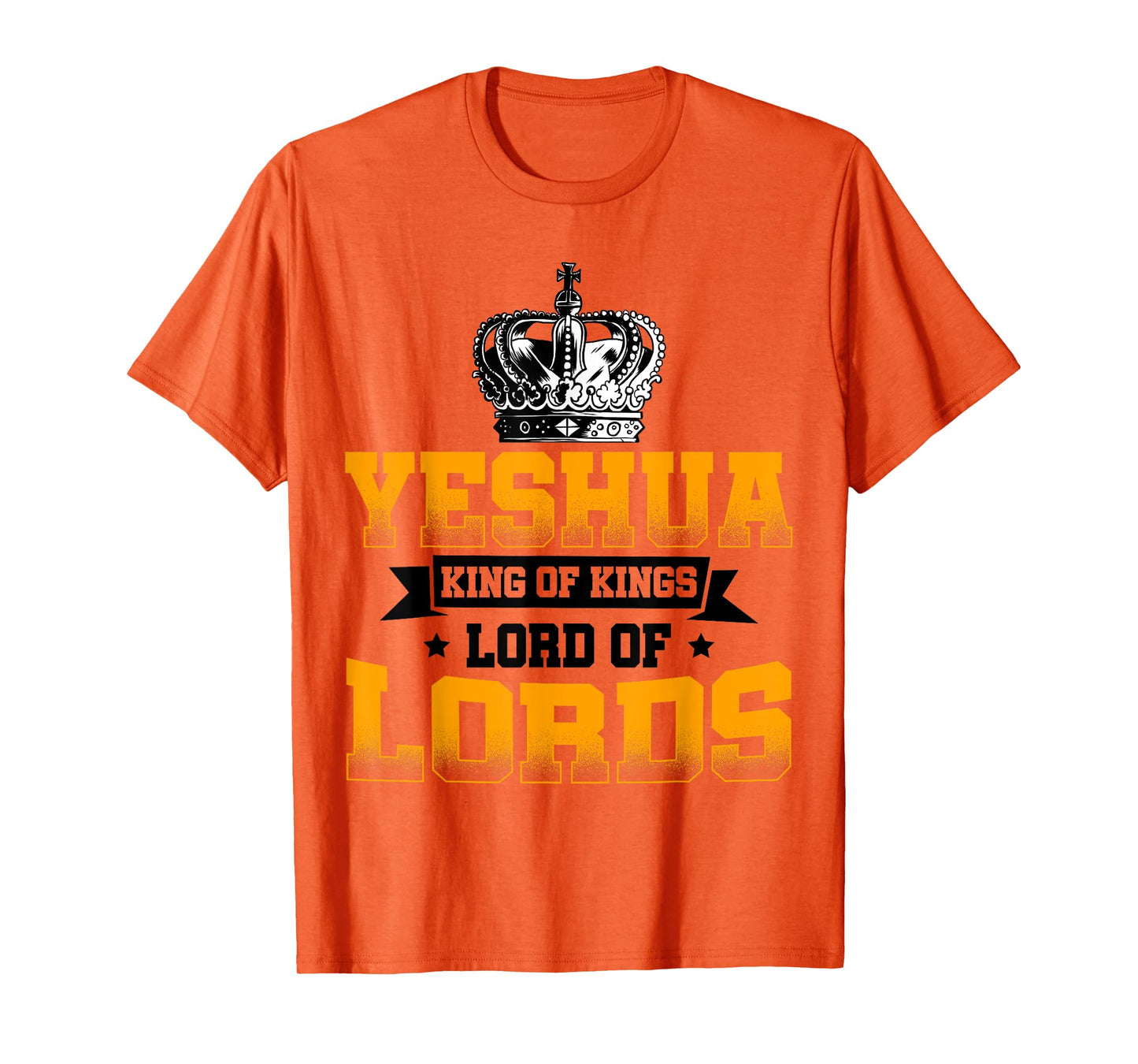 Yeshua King Lord Jesus Hebrew Christians Religious T-Shirt