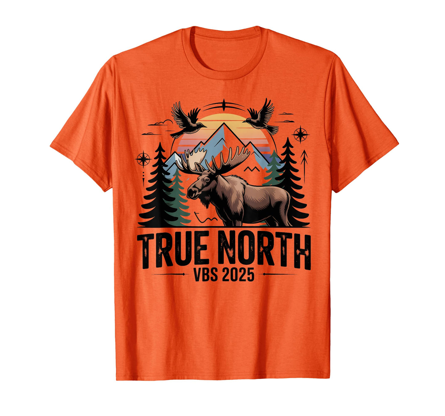 VBS 2025 True North Trusting Jesus Christian Summer T-Shirt