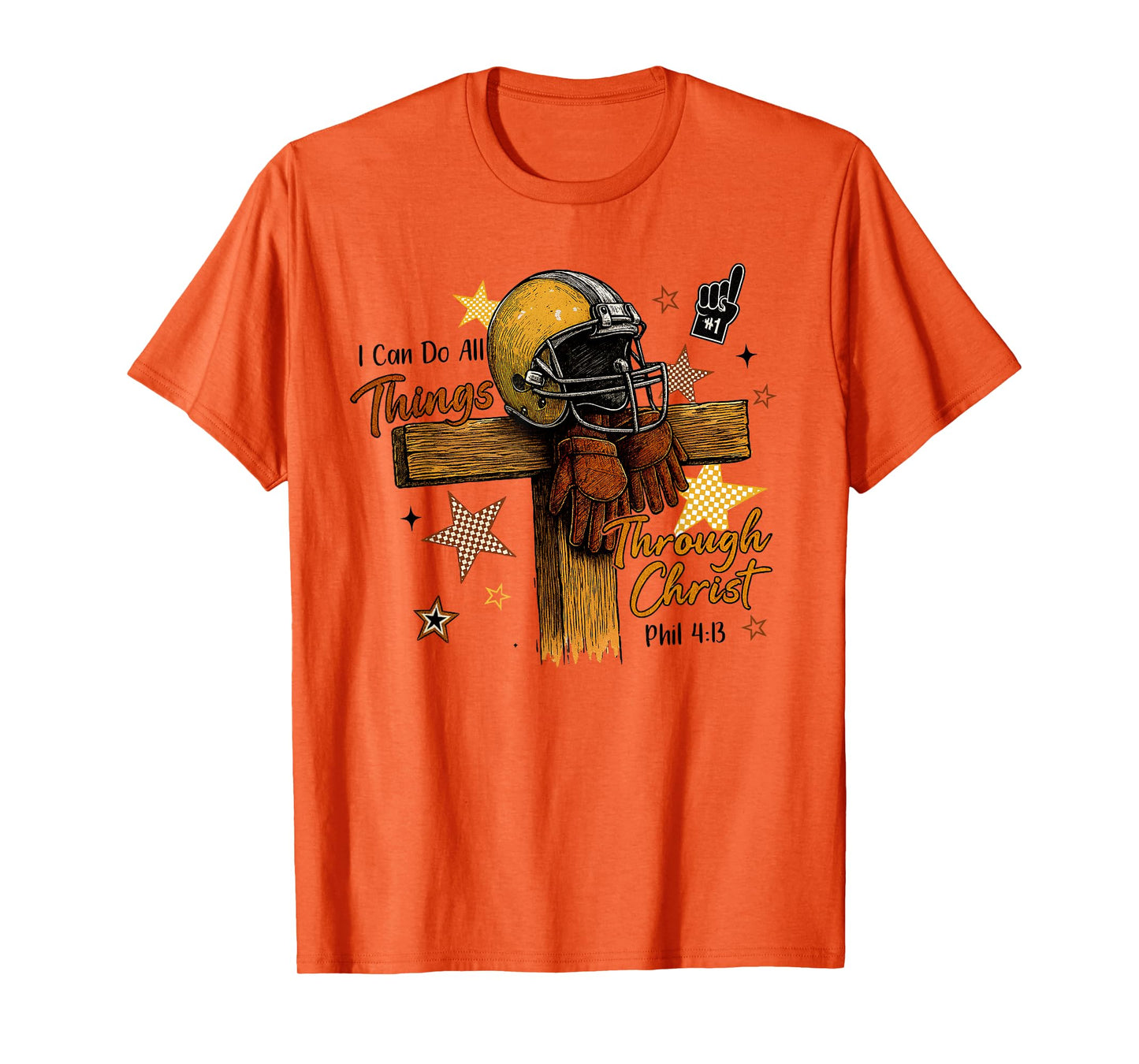 Autumn Pumpkin I Can Do All Things Through Christ, Phil 4:13 T-Shirt