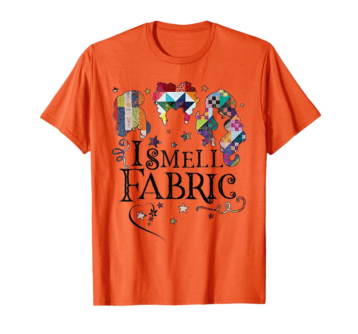 Funny Quilting Quilter Sewer Sewing I Smell Fabric Gifts T-Shirt