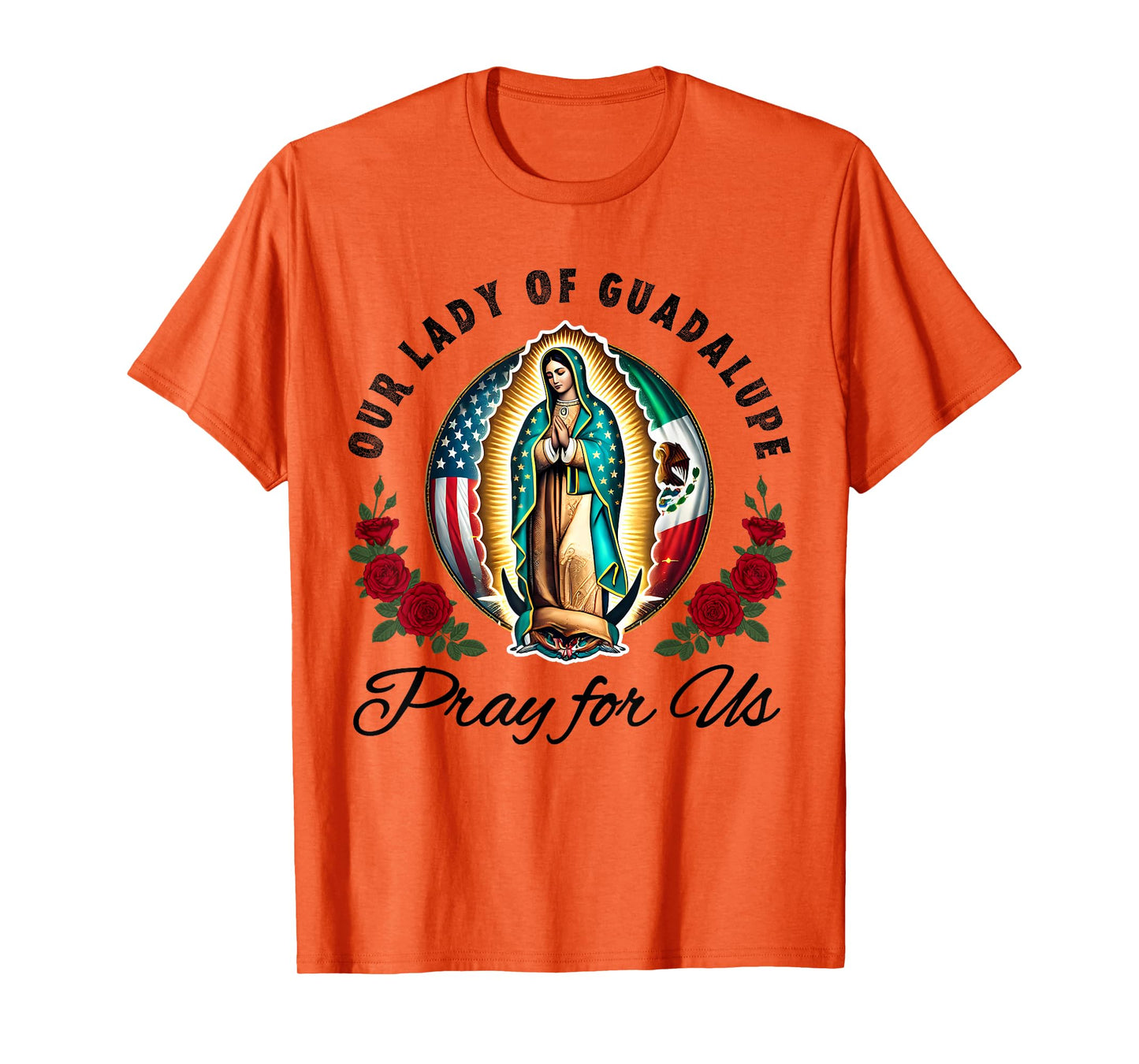 Our Lady of Guadalupe Saint Virgin Mary Virgen de Guadalupe T-Shirt