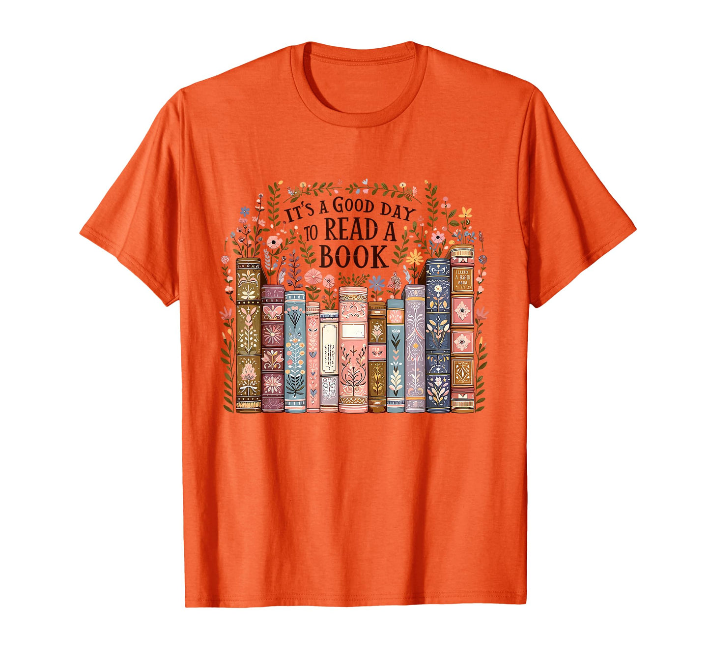 It’s A Good Day To Read A Book Lovers Library Reading Women T-Shirt
