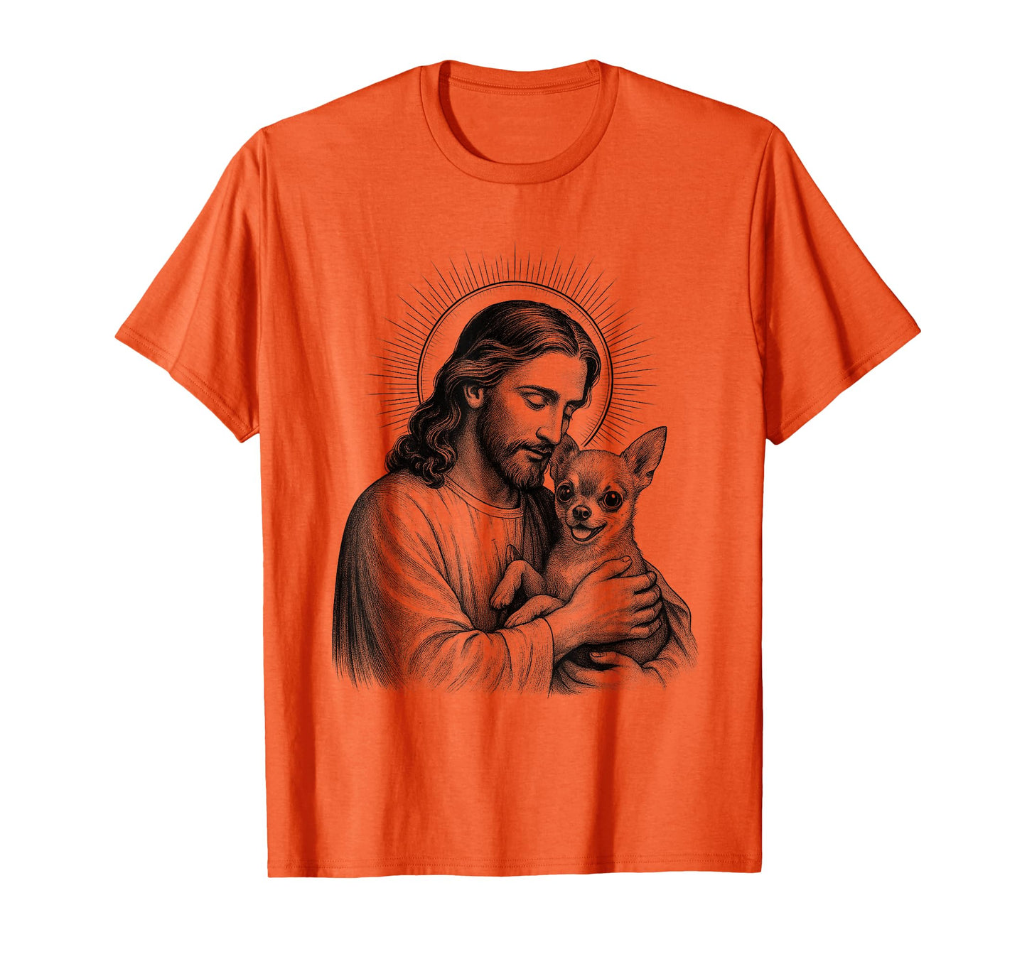 Jesus & Chihuahua Lover Christian Chihuahua Lover Dog Mom T-Shirt