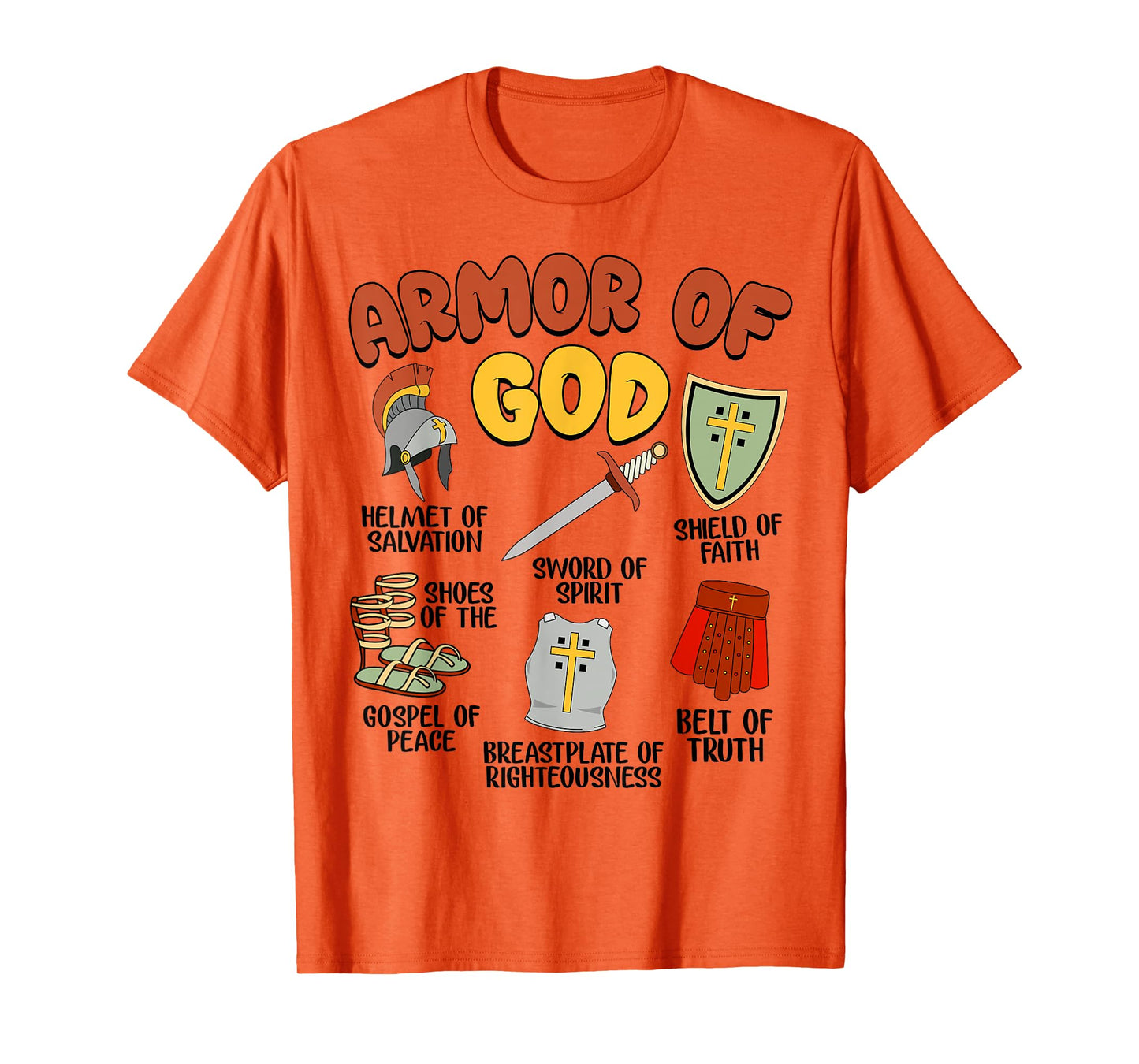 Toddler Armor of God Boy Kids Funny Christian Jesus is King T-Shirt