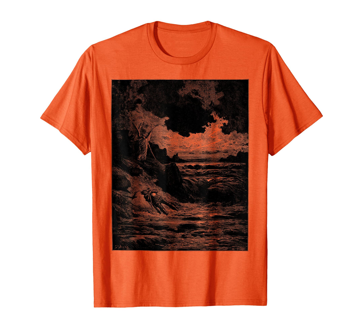 Gustave Dore Illustrations Dante Alighieri Divine Comedy T-Shirt