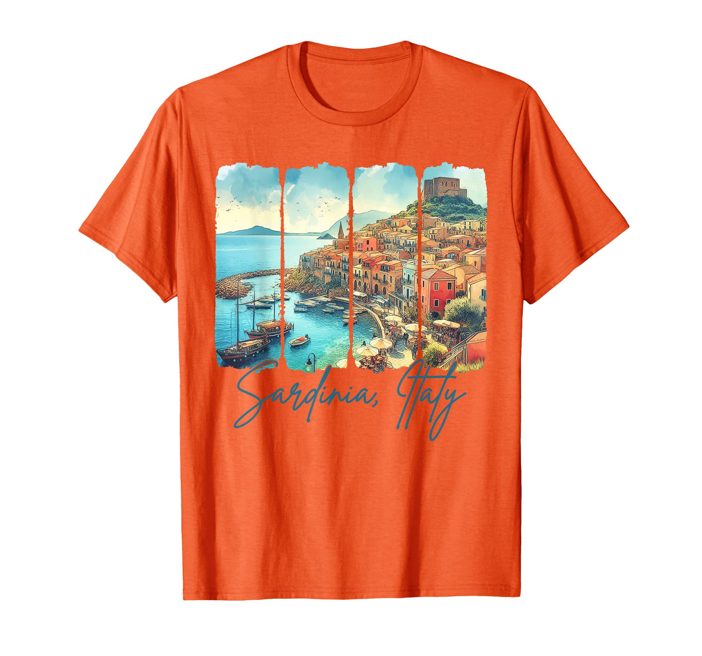 Sardinia Italy Traveling Trip Meet Me In Sardinia Vacation T-Shirt