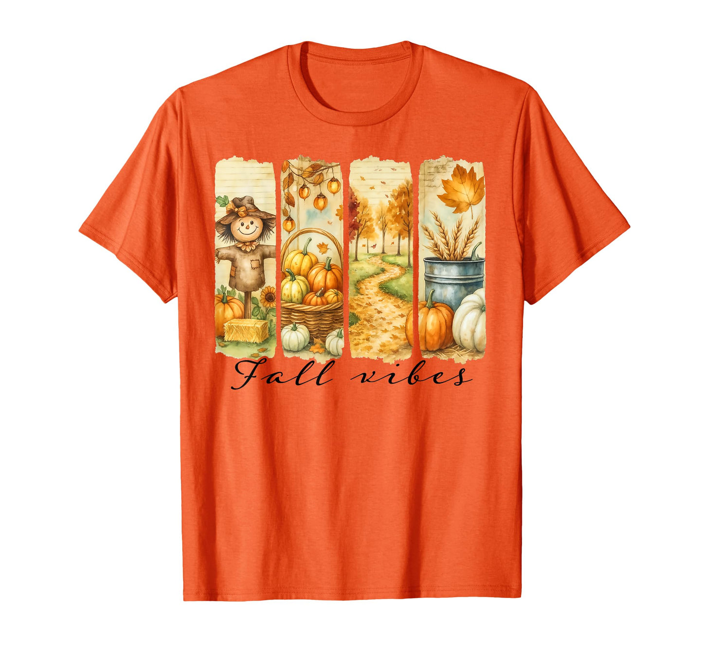 Fall Vibes Autumn Fall Country Life Women Girls Farmers T-Shirt