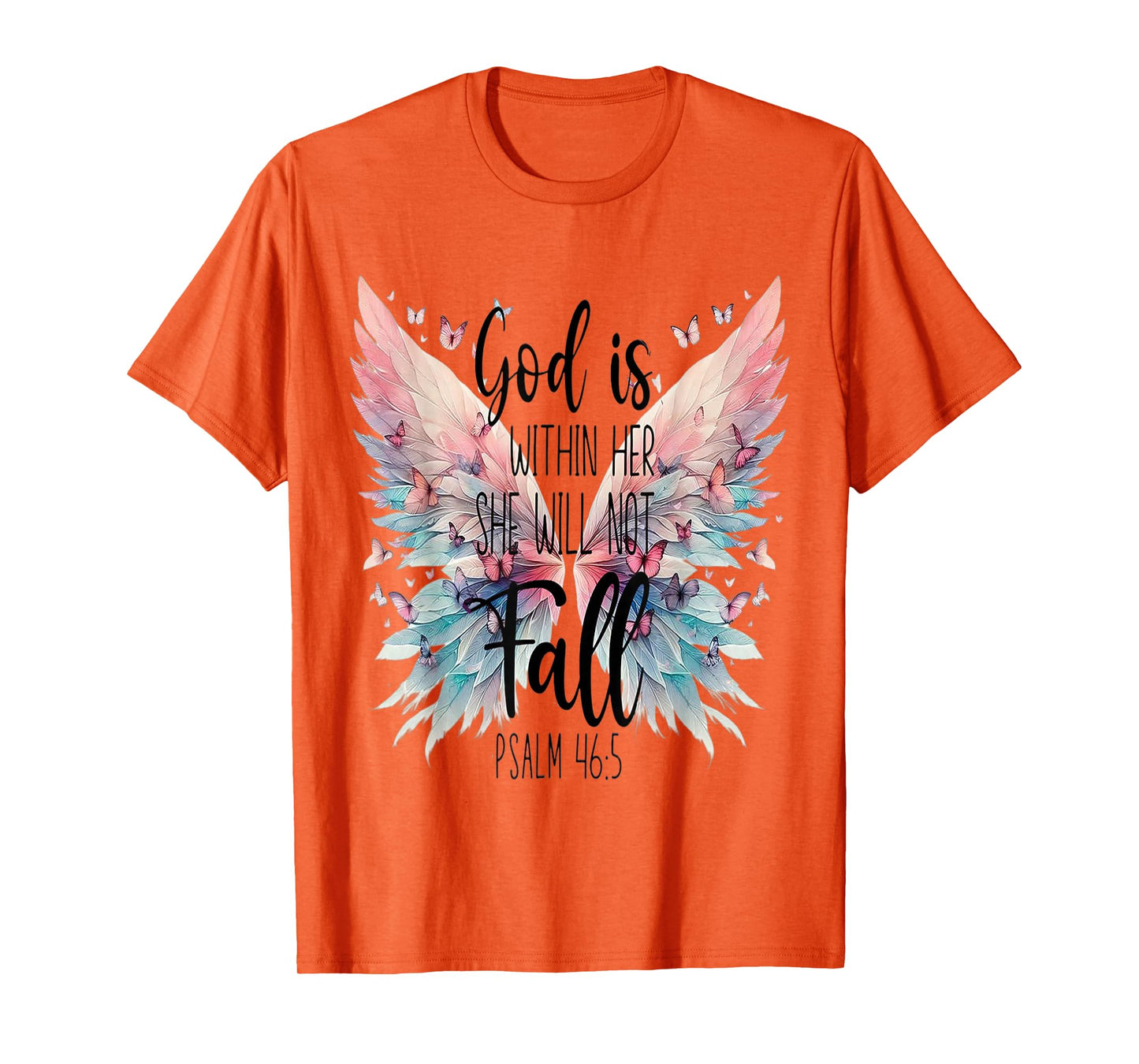 God is Within Her She Will Not Fail T-Shirt