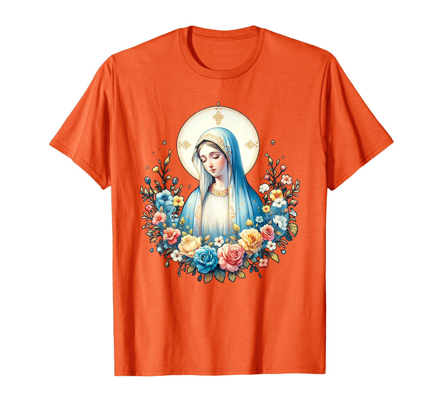 Our Lady of Lourdes Powerful Symbol Saint Mary Mother Mary T-Shirt
