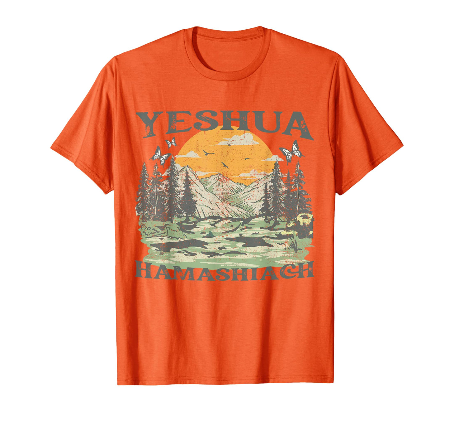 Yeshua Hamashiach Jesus Scripture Christian Bible Faith T-Shirt