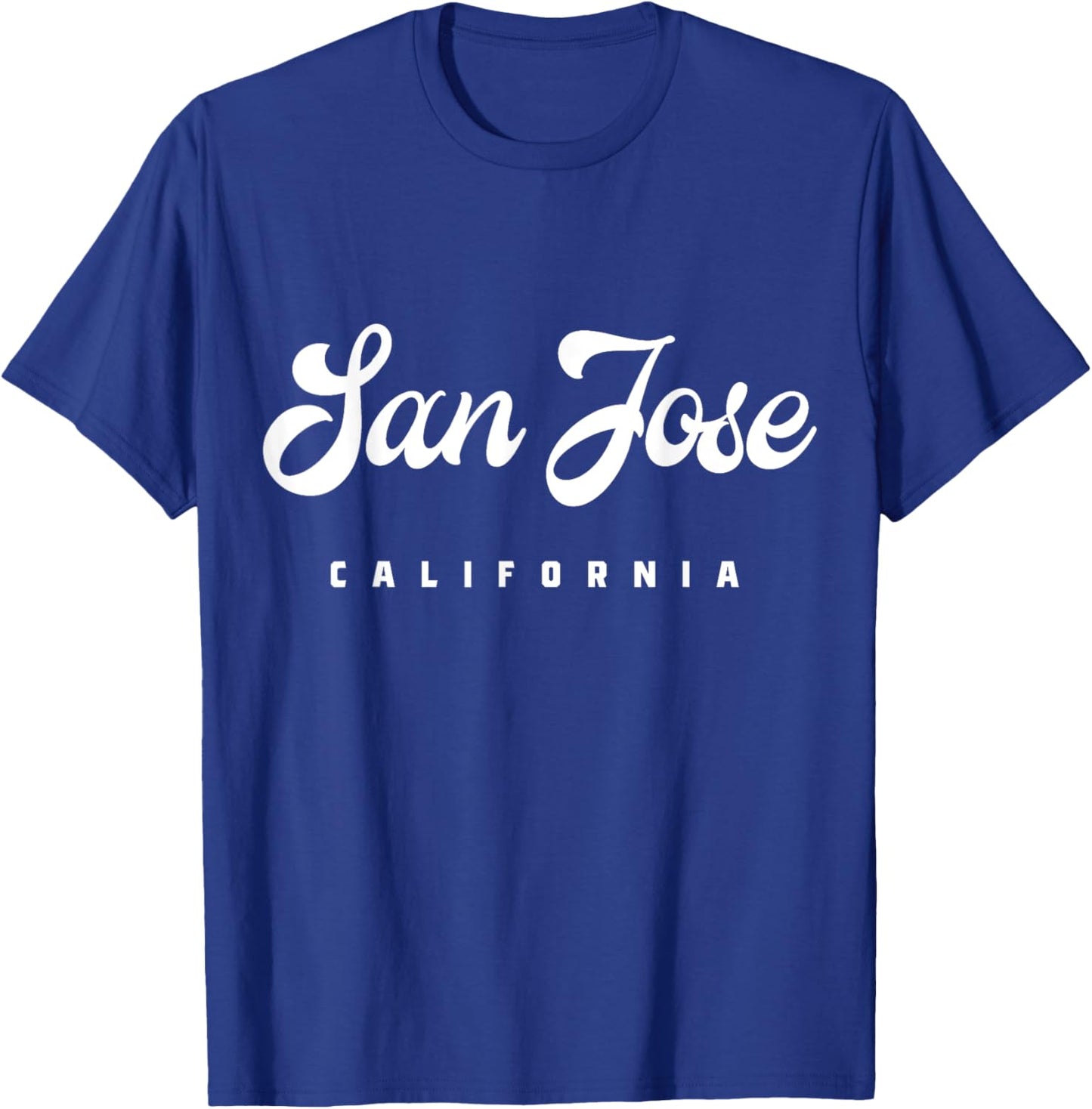 San Jose California T-Shirt - T-Shirt | Royal