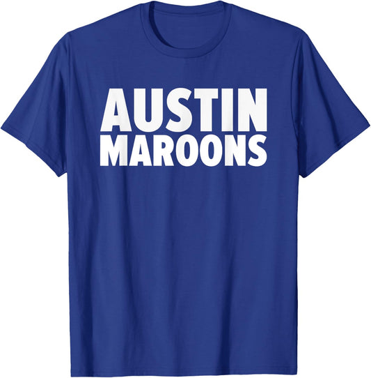 Austin Maroons Bold T-Shirt - T-Shirt | Royal