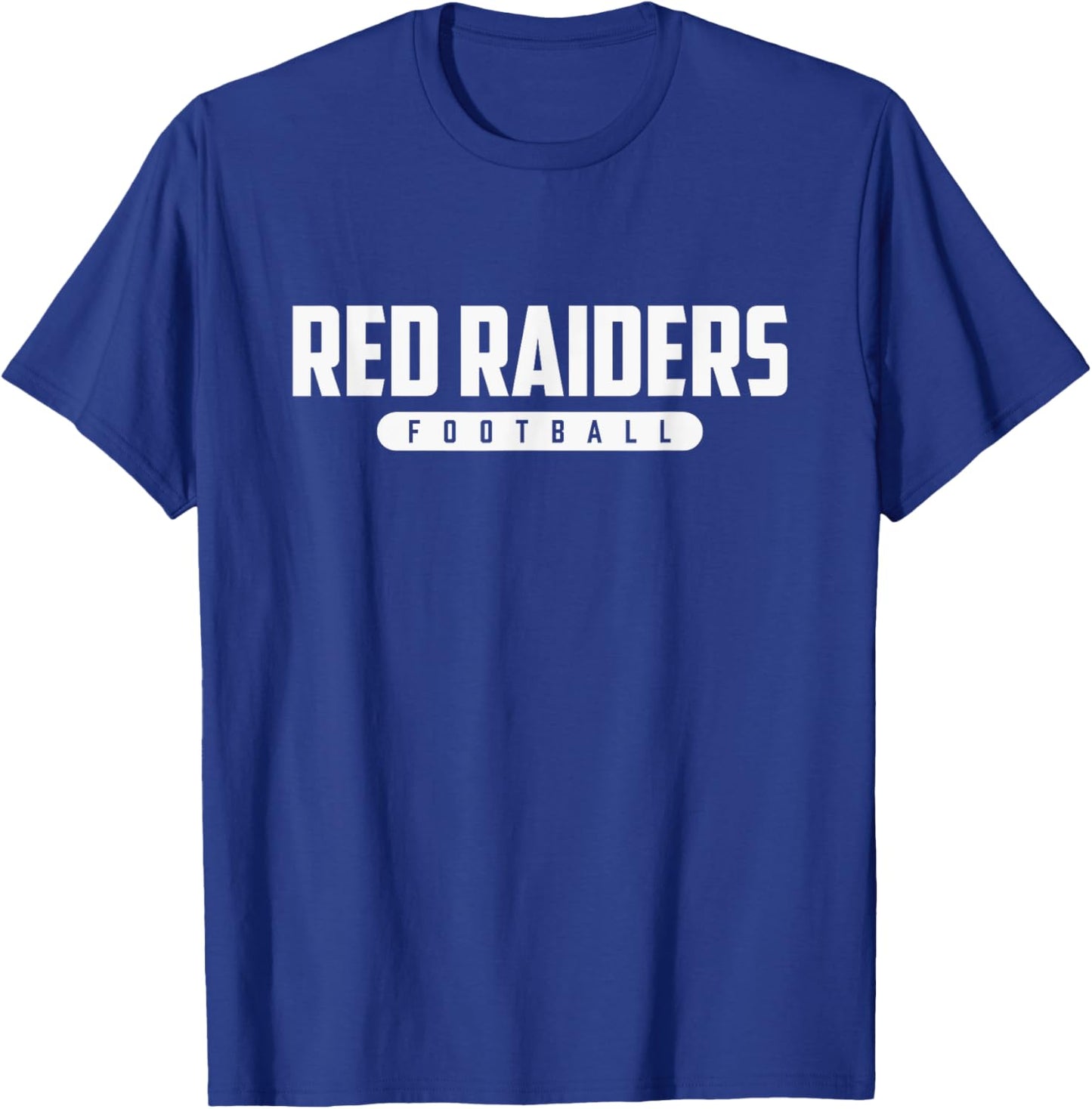 Greenville Red Raiders Football T-Shirt - T-Shirt | Royal