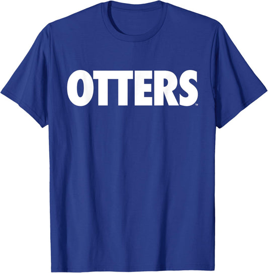 Cal State Monterey Bay Otters Type Logo T-Shirt - T-Shirt | Royal