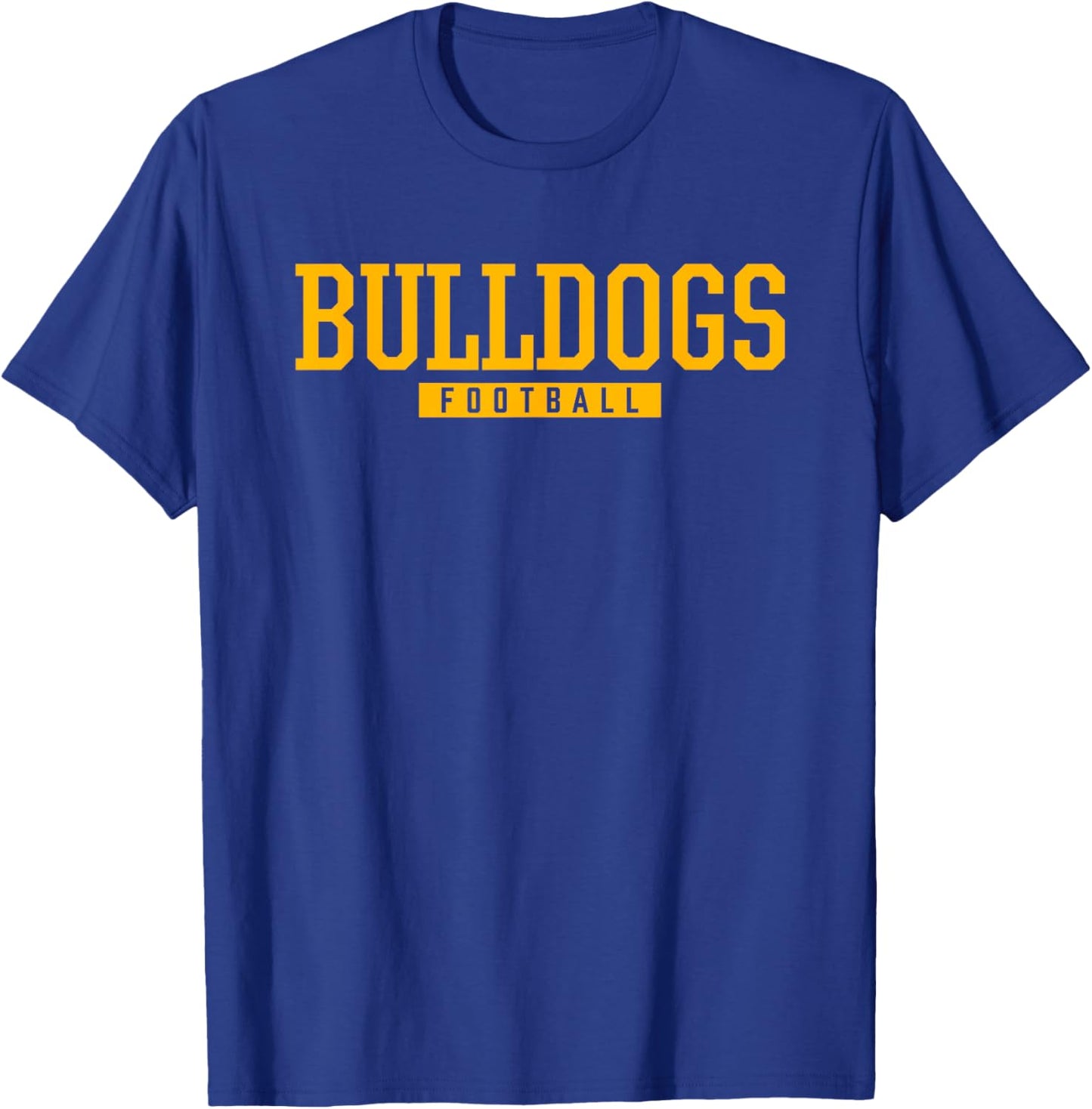 East Knox Bulldogs Football HS T-Shirt - T-Shirt | Royal