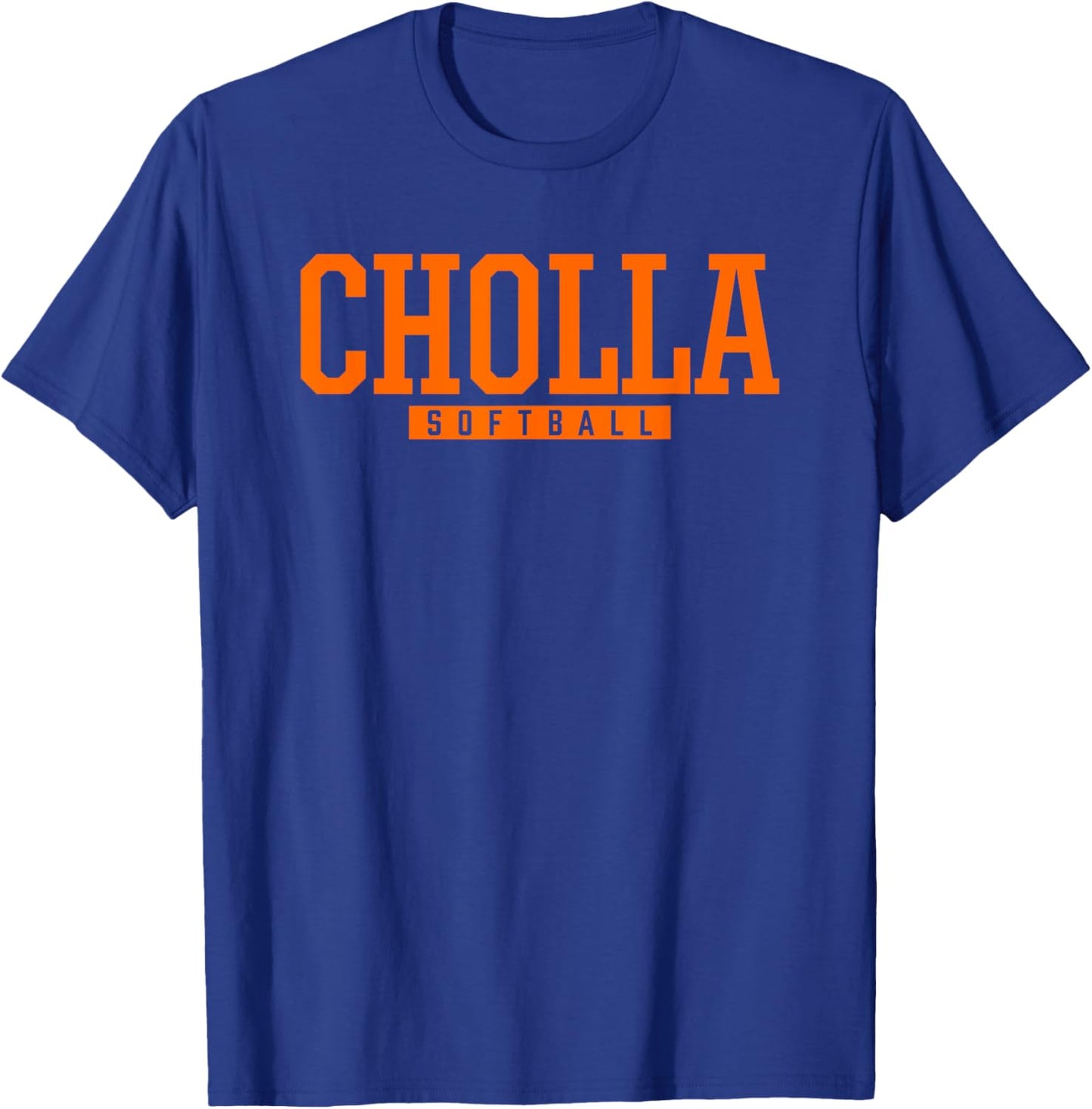 Cholla High Magnet School Softball T-Shirt - T-Shirt | Royal