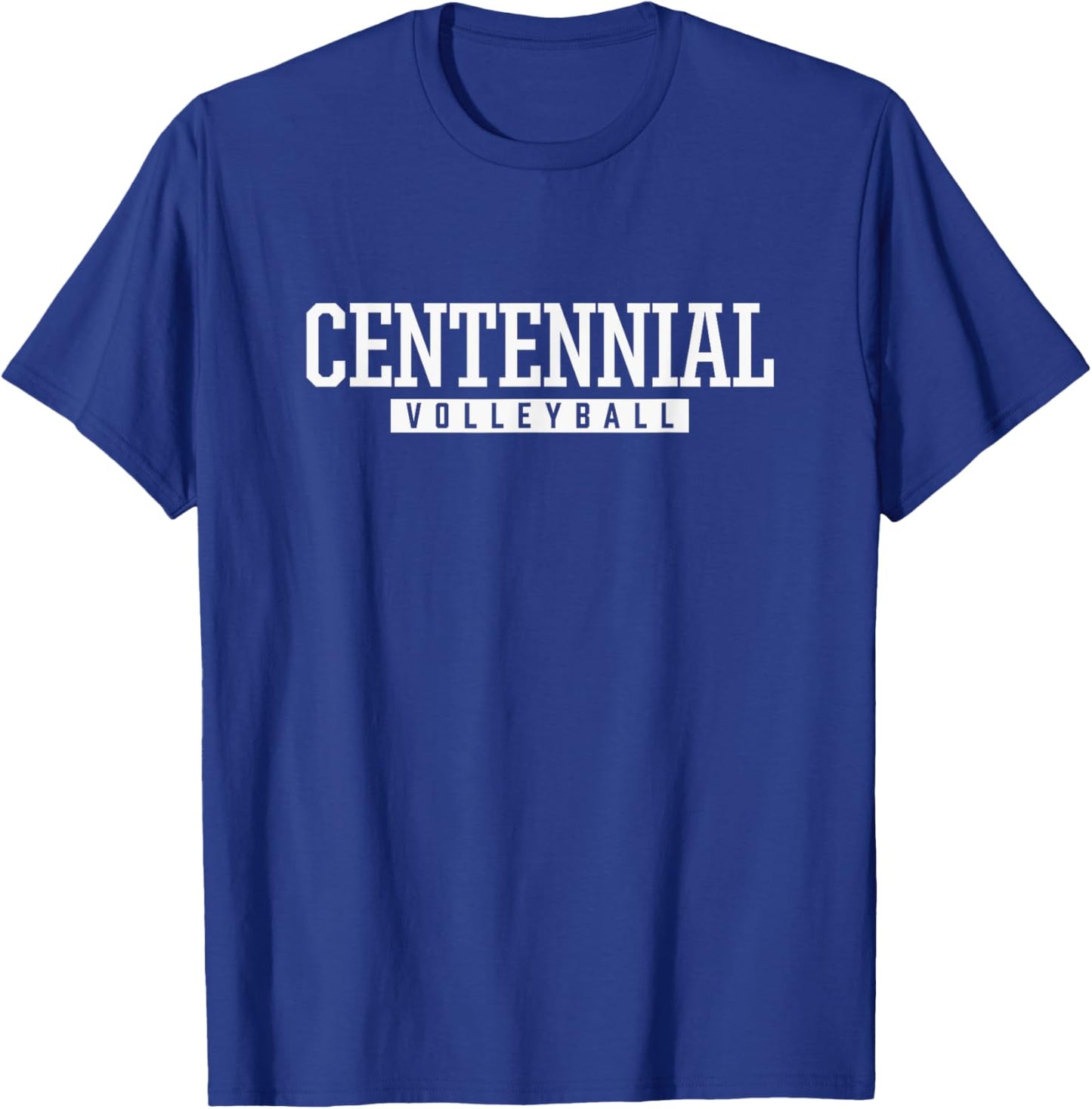 Centennial High School Volleyball T-Shirt - T-Shirt | Royal