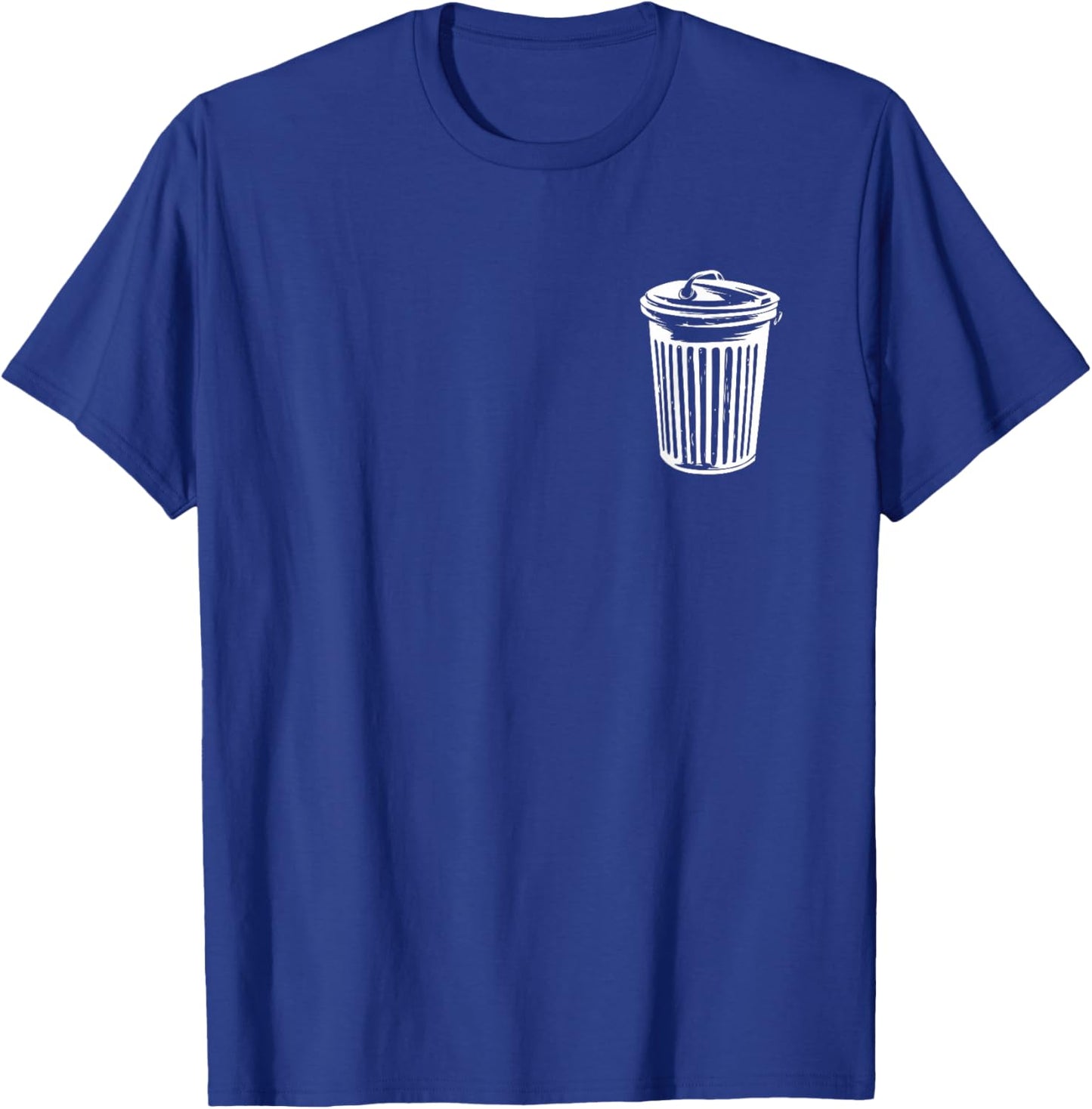 Trash Can Halloween Costume Garbage Can Trashcan Costume T-Shirt - T-Shirt | Royal