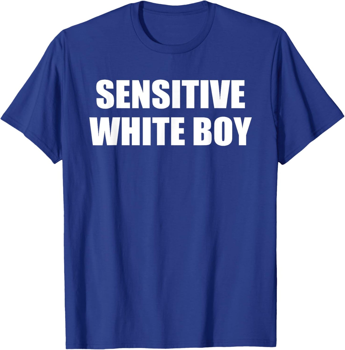 Sensitive White Boy Apparel T-Shirt - T-Shirt | Royal