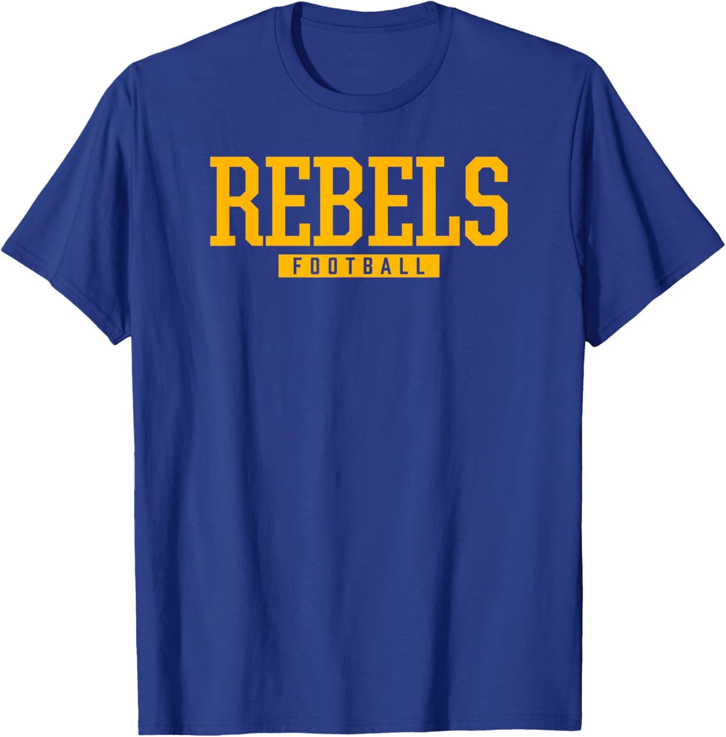 Stewart County Rebels Football HS T-Shirt - T-Shirt | Royal