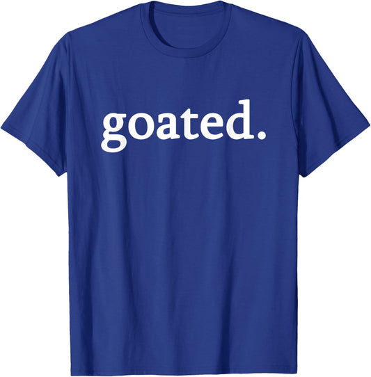 Goated Funny Meme T-Shirt - T-Shirt | Royal