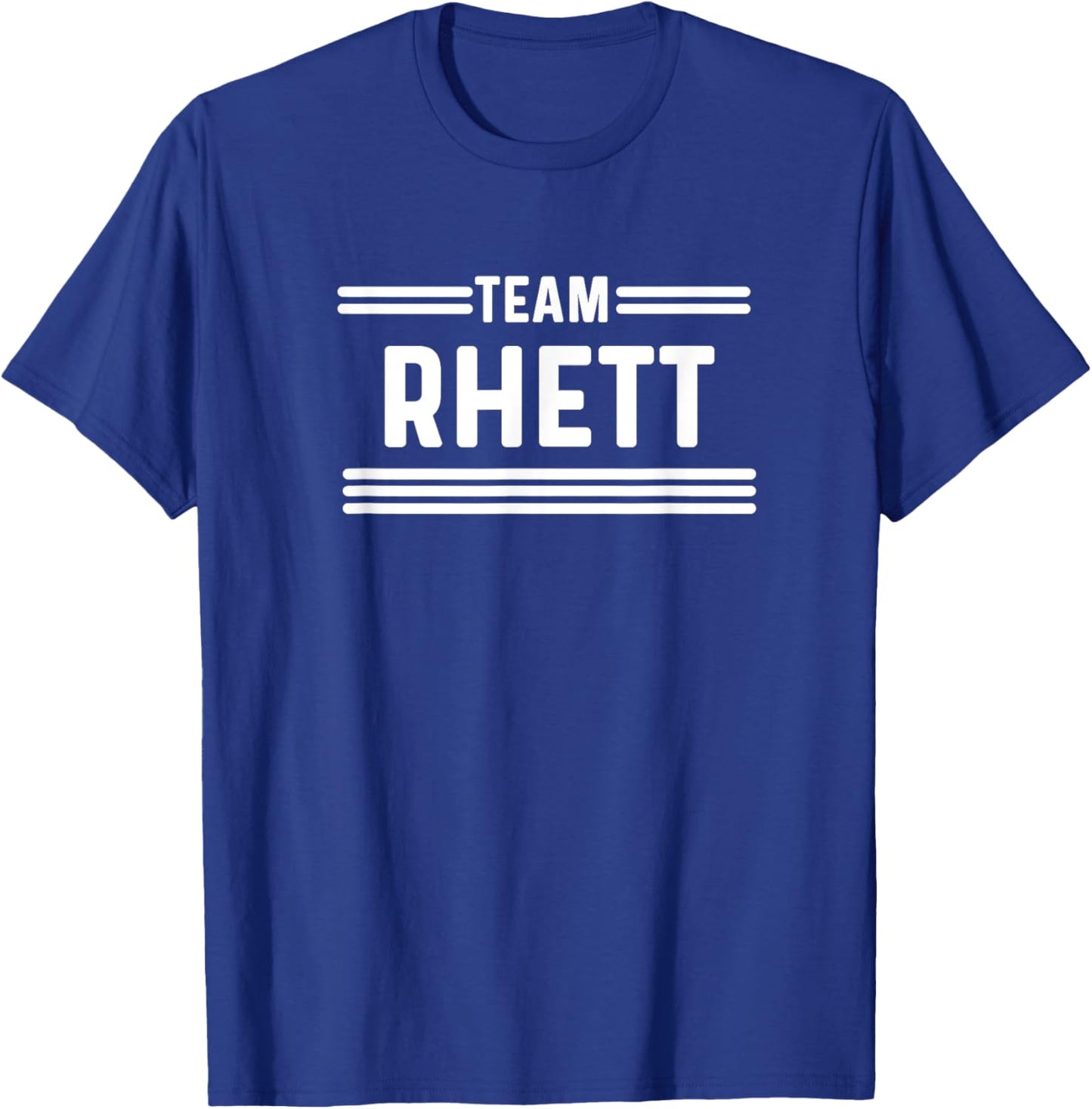 Team Rhett - Family Name T-Shirt - T-Shirt | Royal