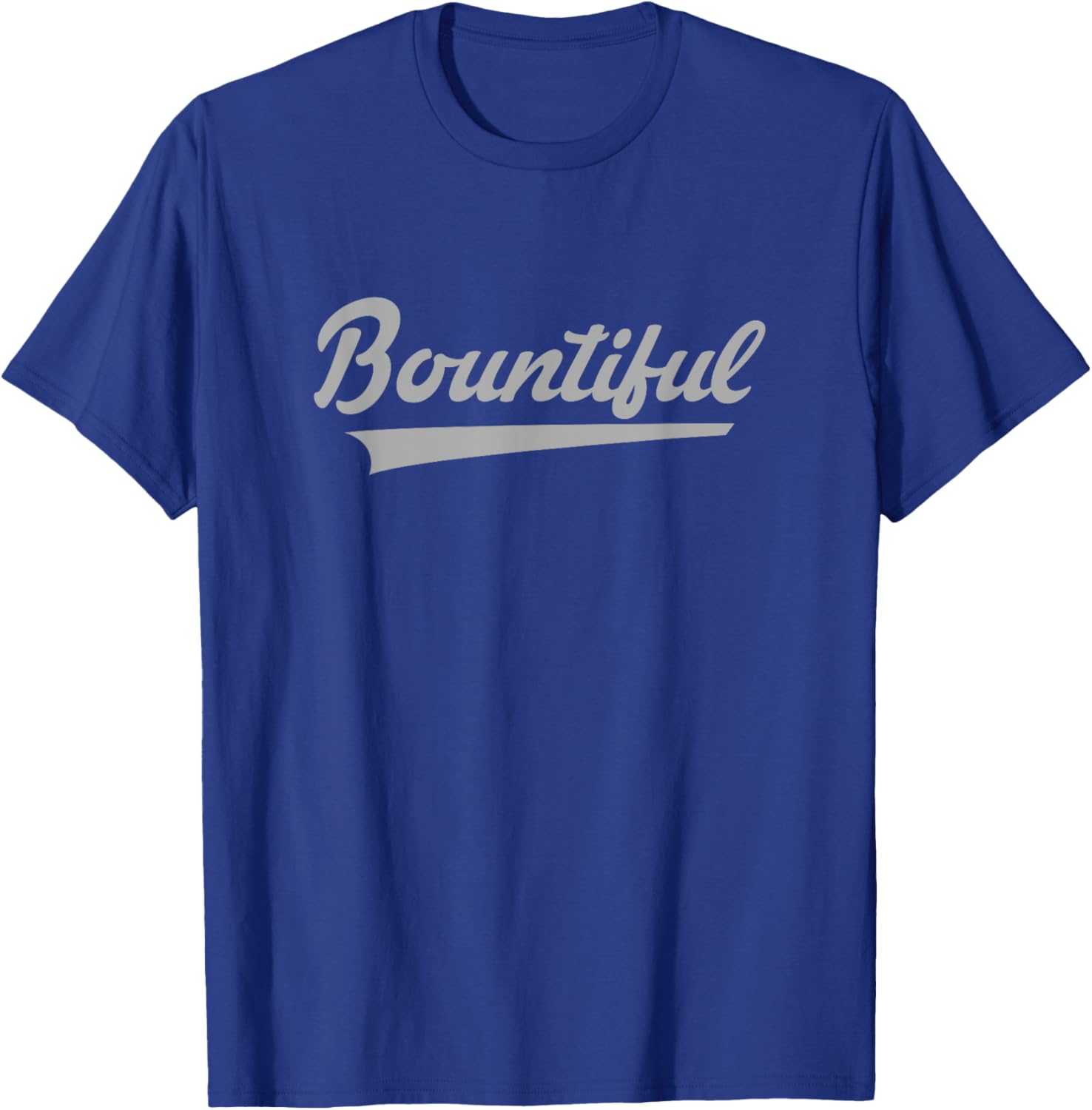 Bountiful High School Vintage Swoosh T-Shirt - T-Shirt | Royal