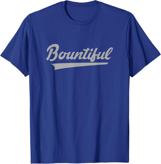 Bountiful High School Vintage Swoosh T-Shirt - T-Shirt | Royal