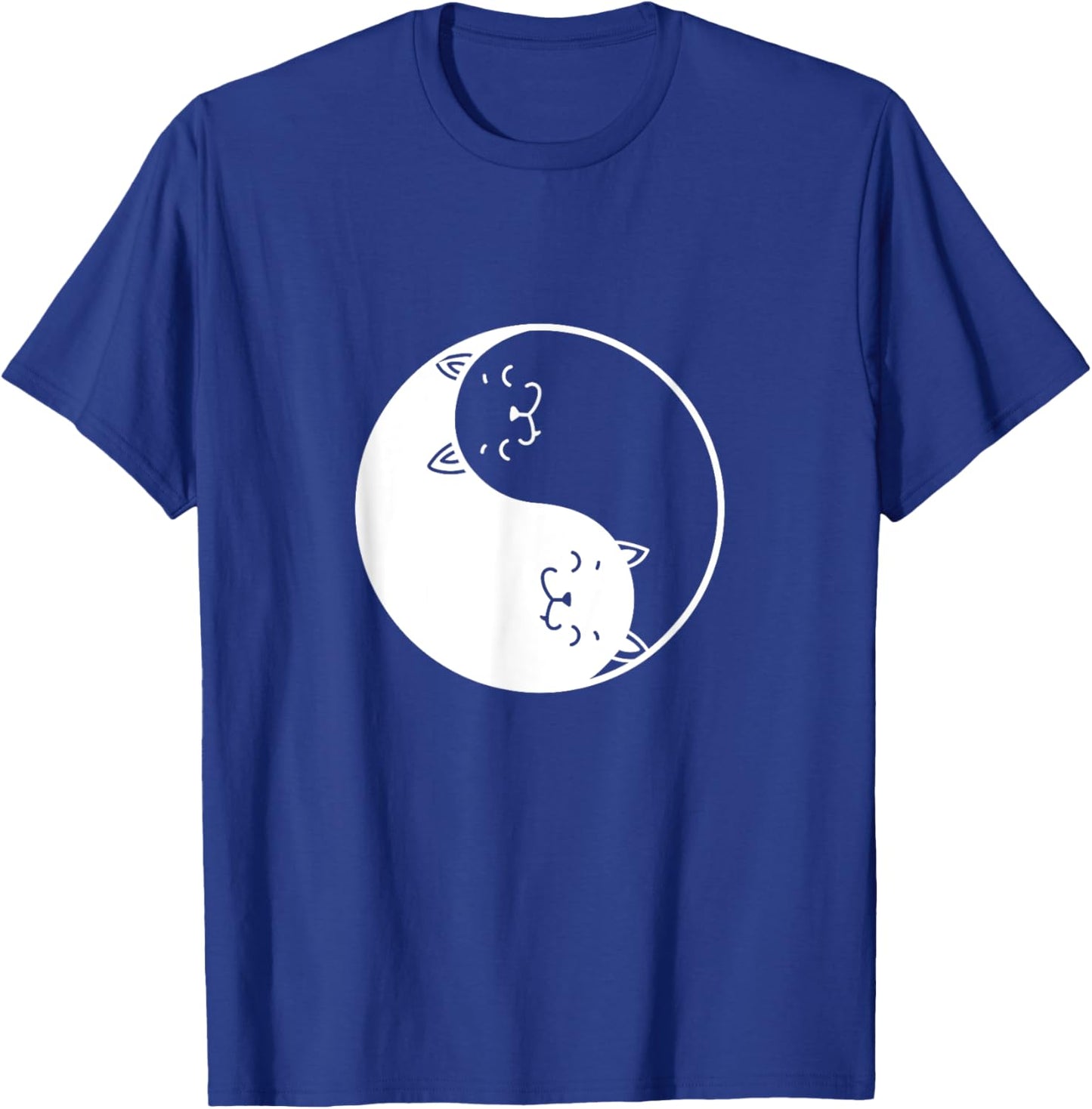 Yin and Yang Cats T-Shirt - T-Shirt | Royal