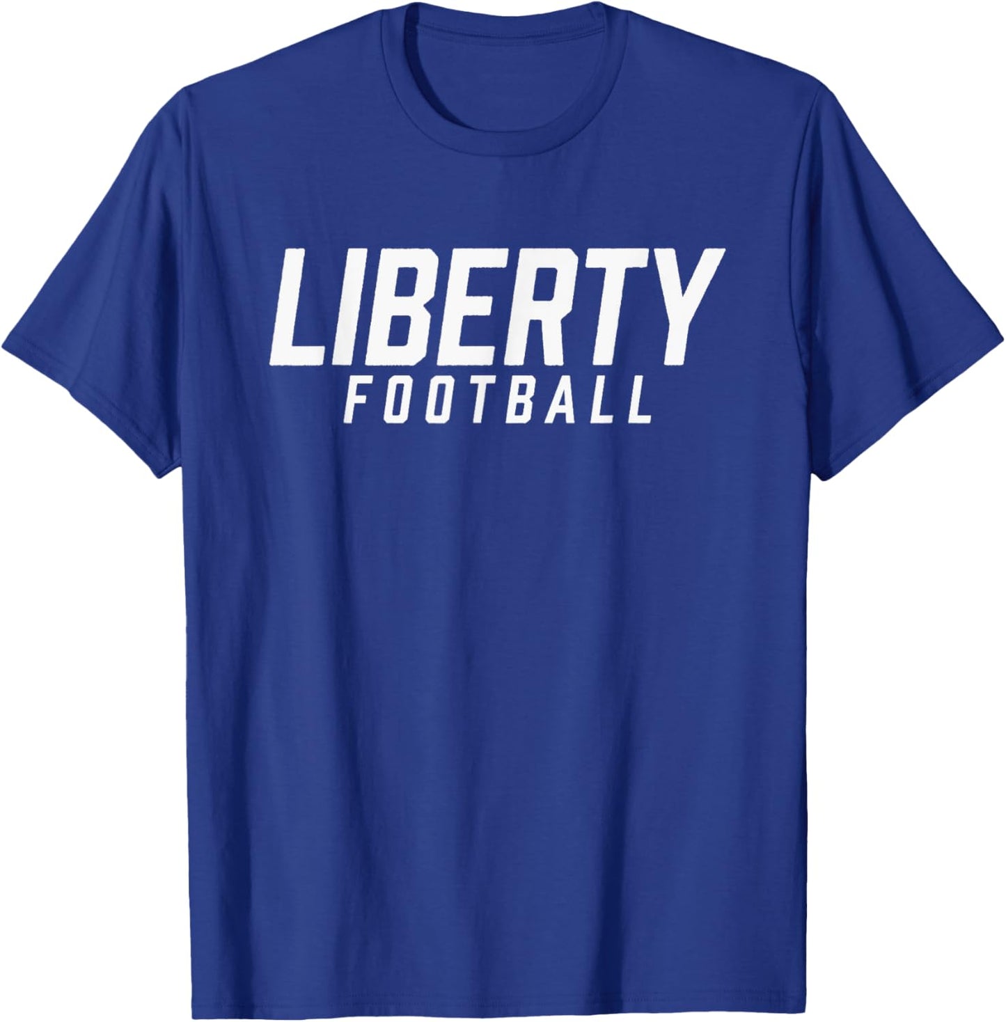 Liberty High School Football Team T-Shirt - T-Shirt | Royal