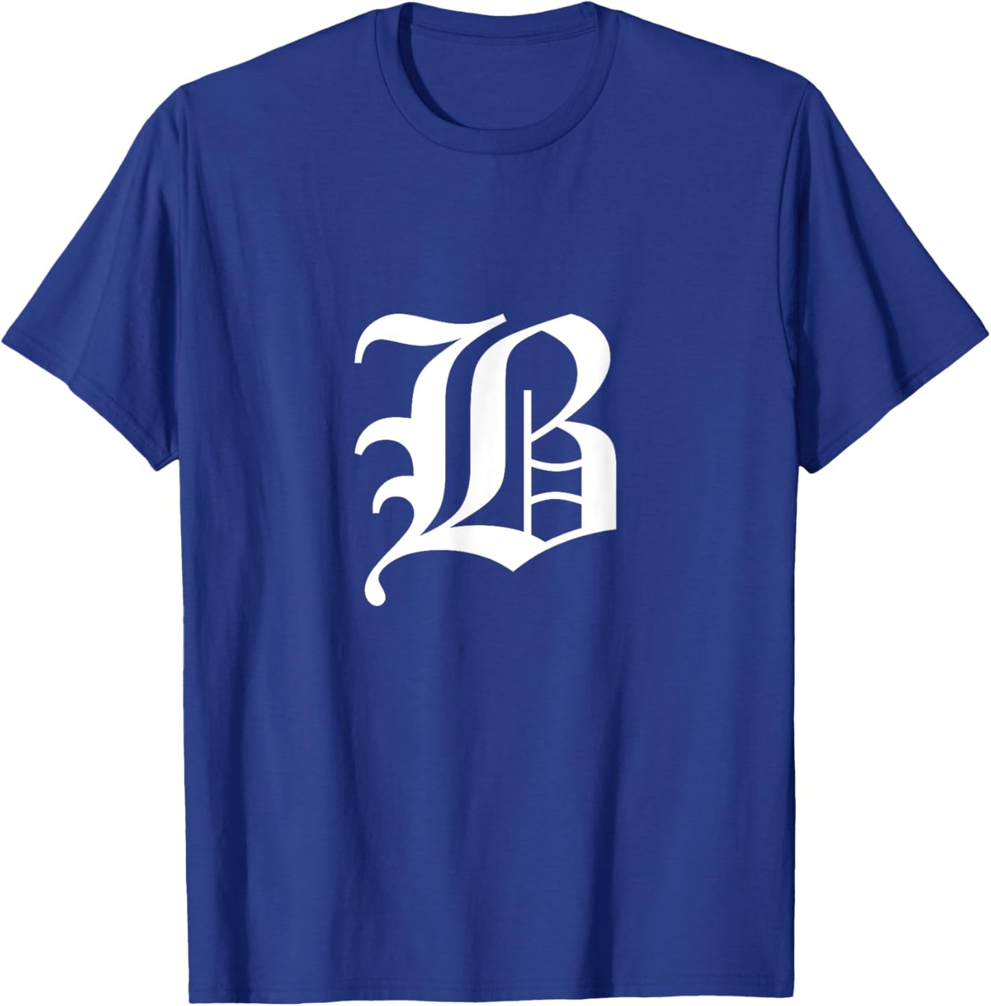 Letter B Old English Medieval T-Shirt - T-Shirt | Royal