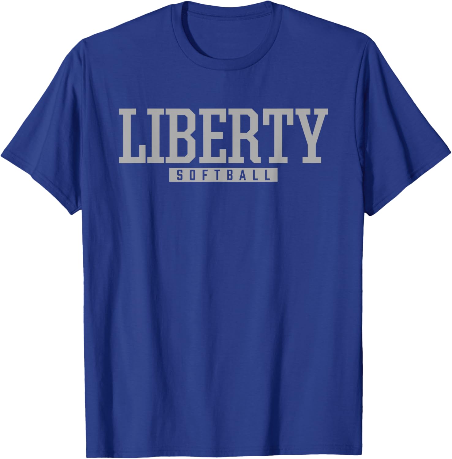 Liberty High School Softball T-Shirt - T-Shirt | Royal