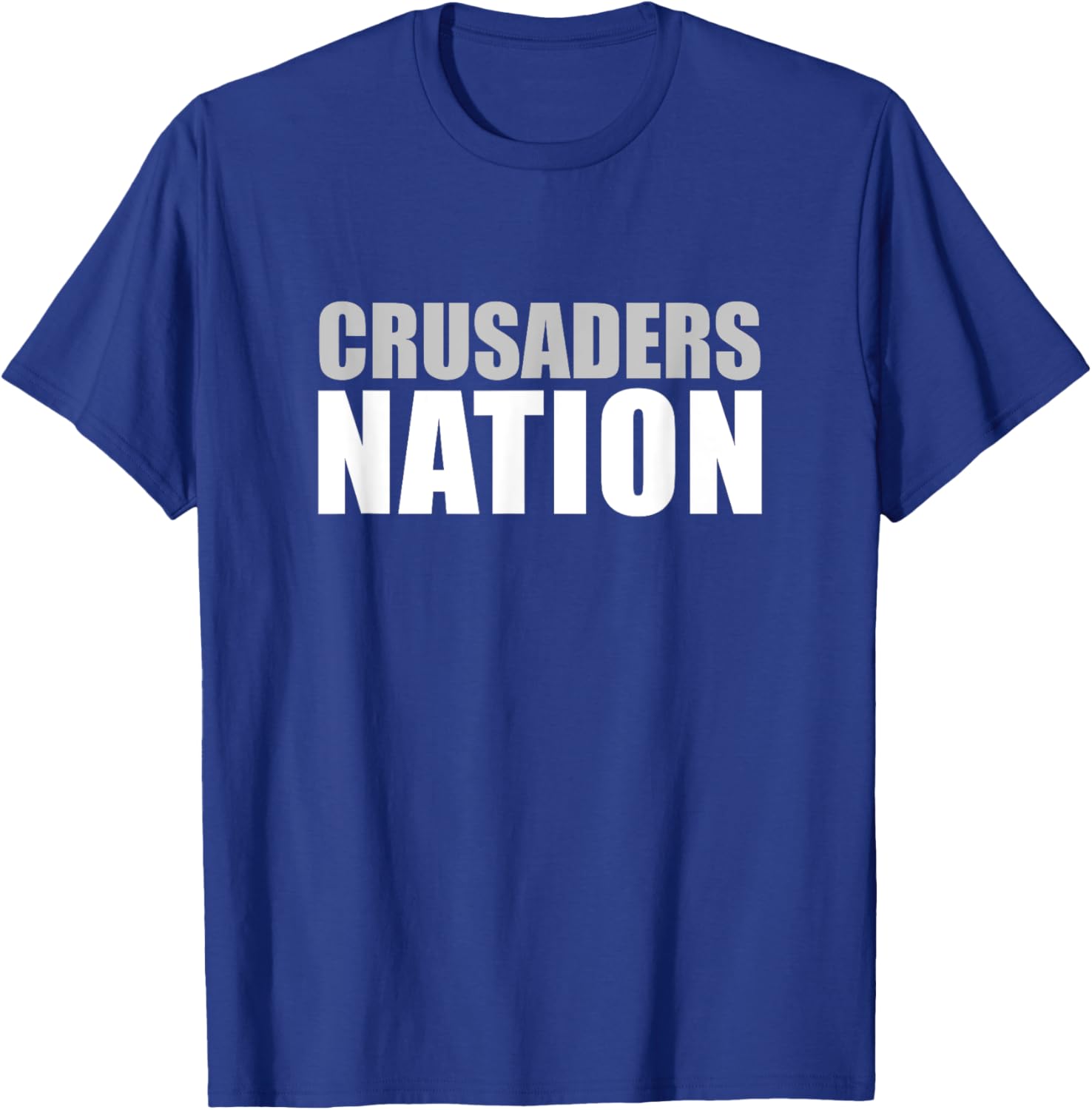 Holy Cross Crusaders Nation HS T-Shirt - T-Shirt | Royal