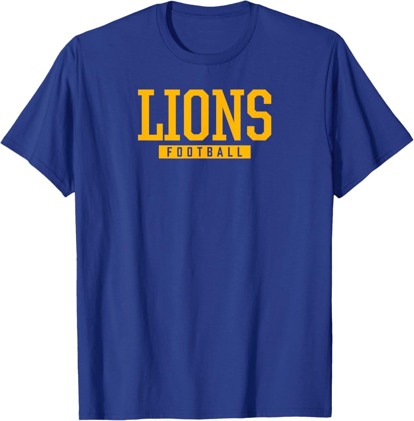 West Linn Lions Football HS T-Shirt - T-Shirt | Royal