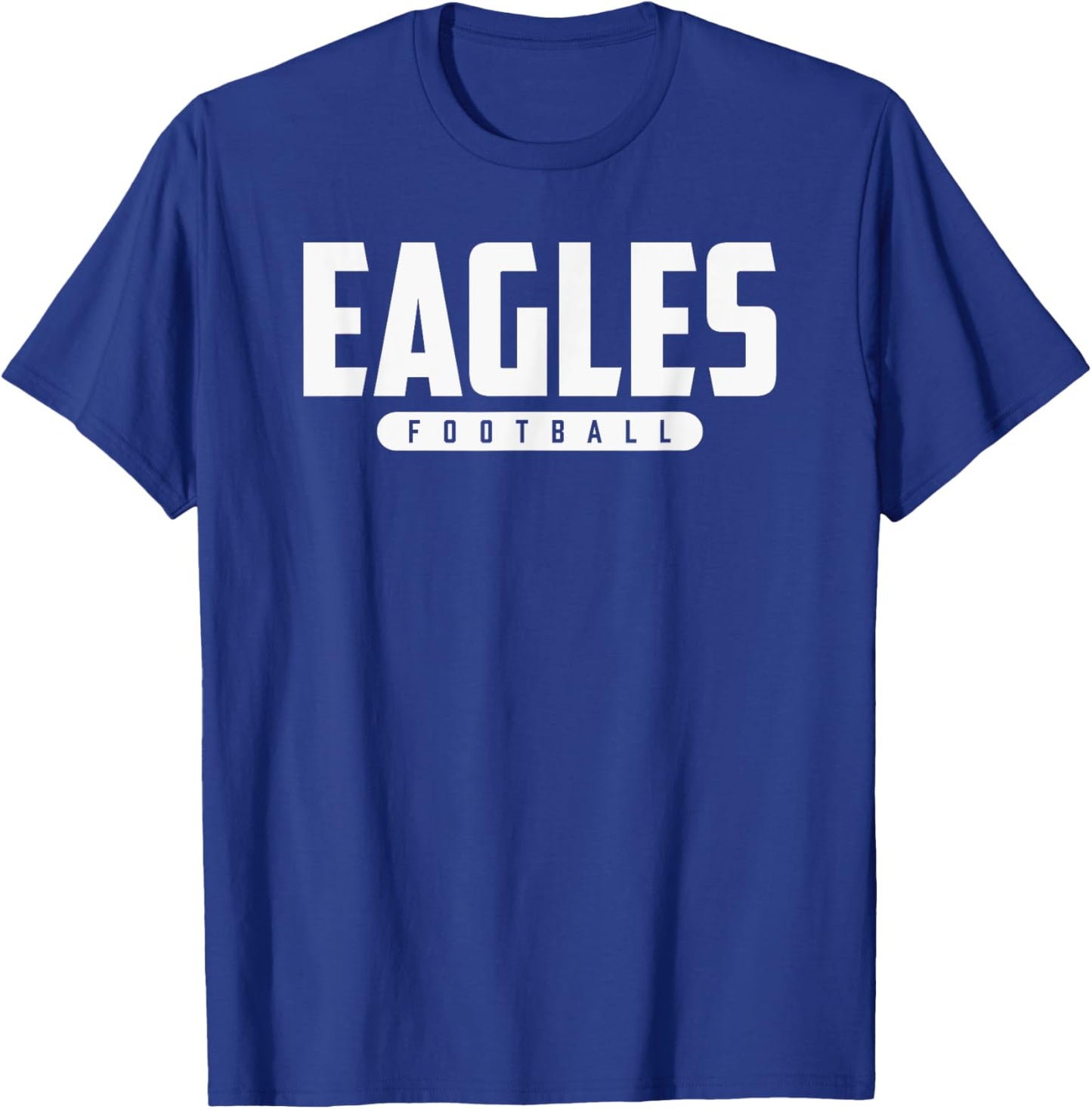 Western Harnett Eagles Football T-Shirt - T-Shirt | Royal