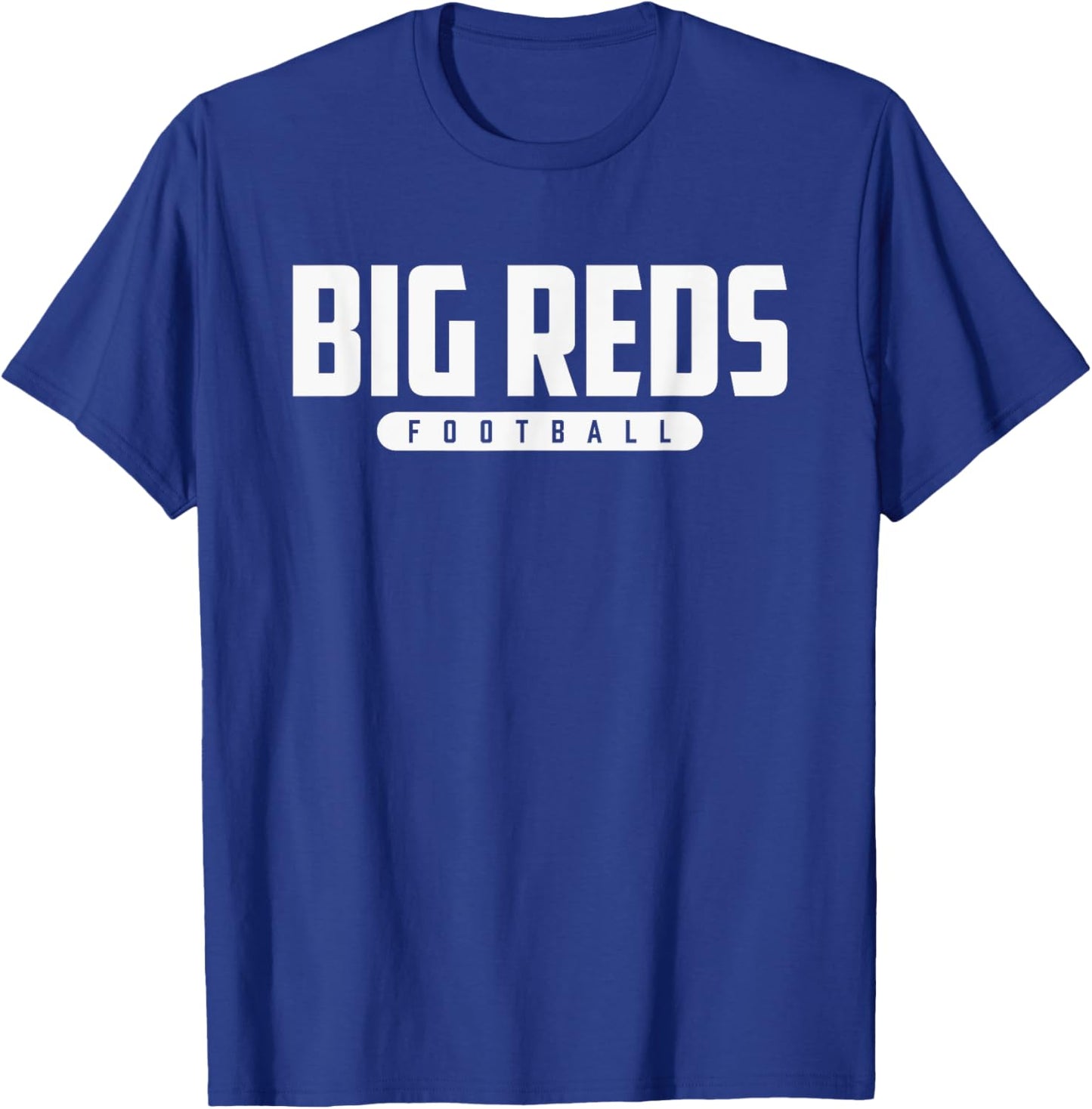 Parkersburg Big Reds Football T-Shirt - T-Shirt | Royal