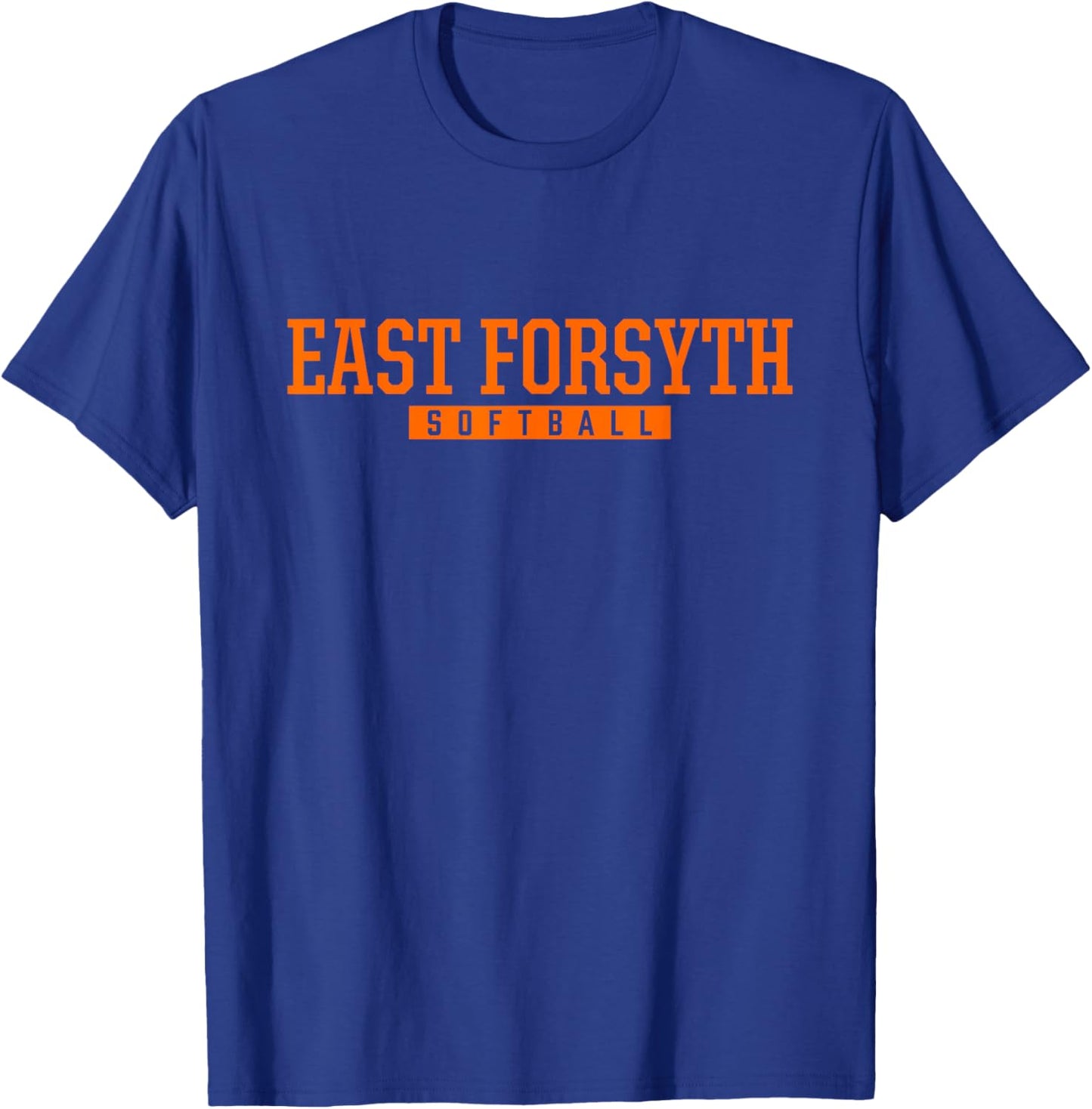 East Forsyth High School Softball T-Shirt - T-Shirt | Royal