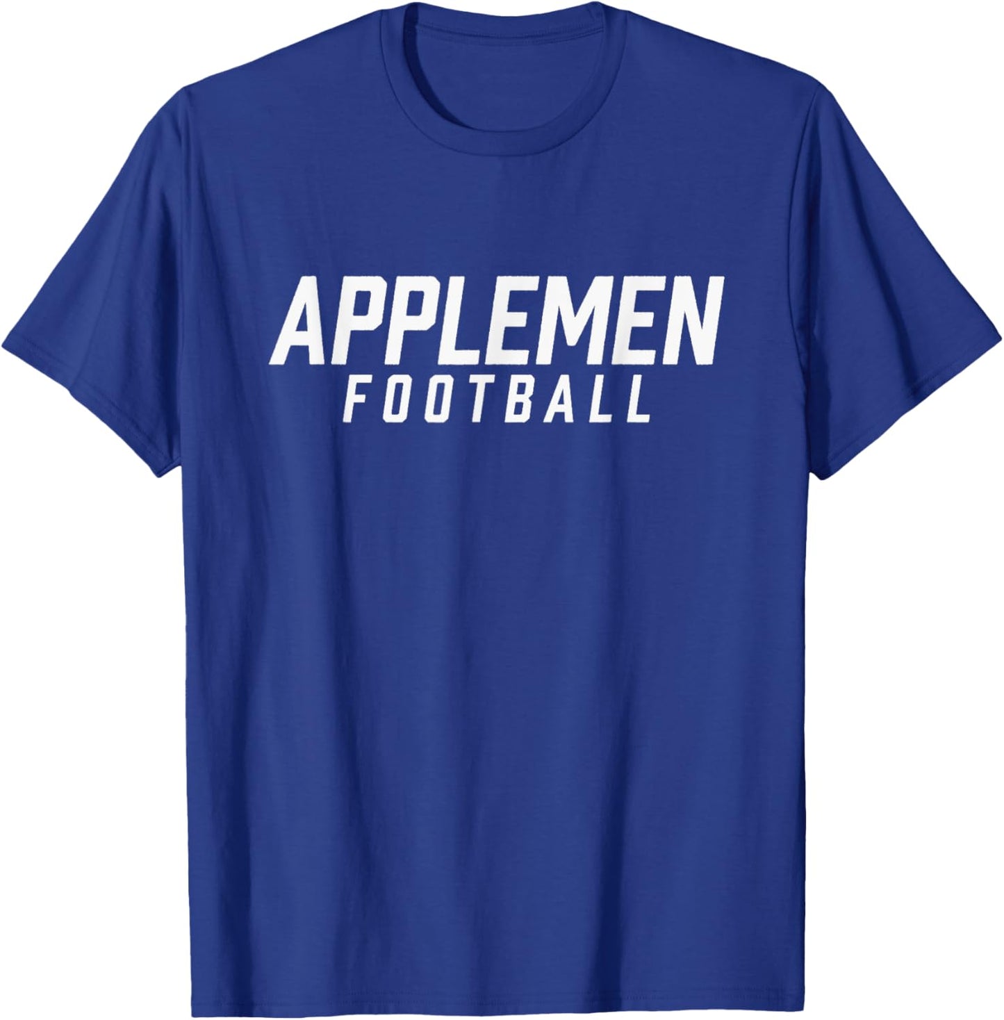 Musselman High School Football Team T-Shirt - T-Shirt | Royal