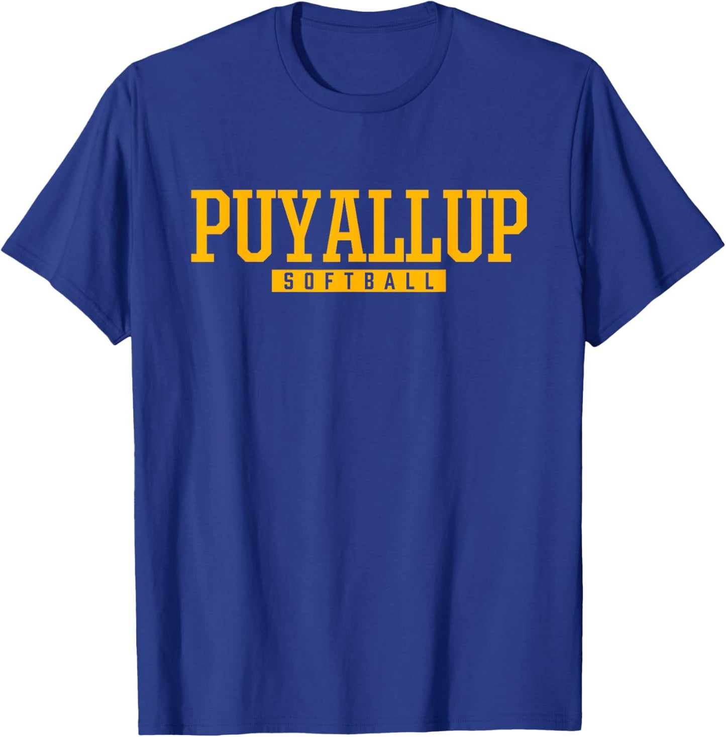 Puyallup High School Softball T-Shirt - T-Shirt | Royal