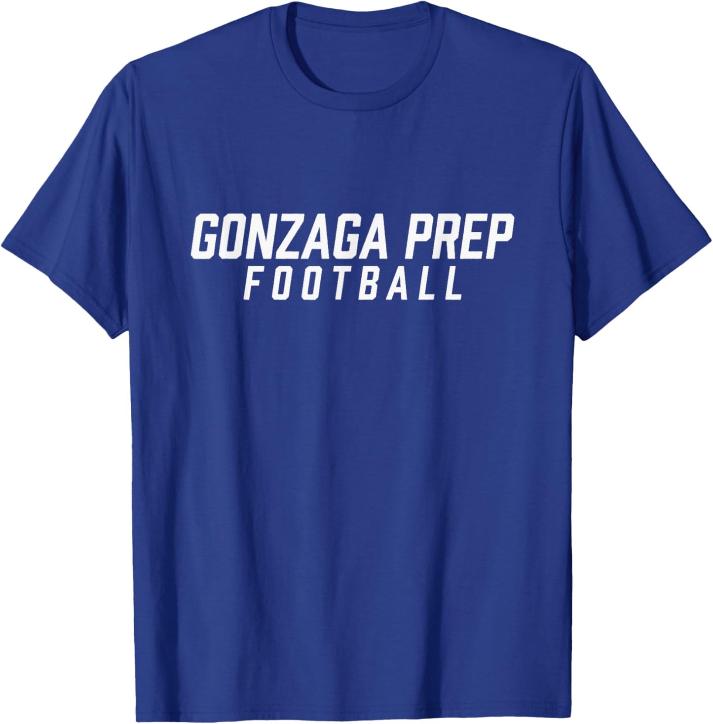 Gonzaga Prep School Football Team T-Shirt - T-Shirt | Royal