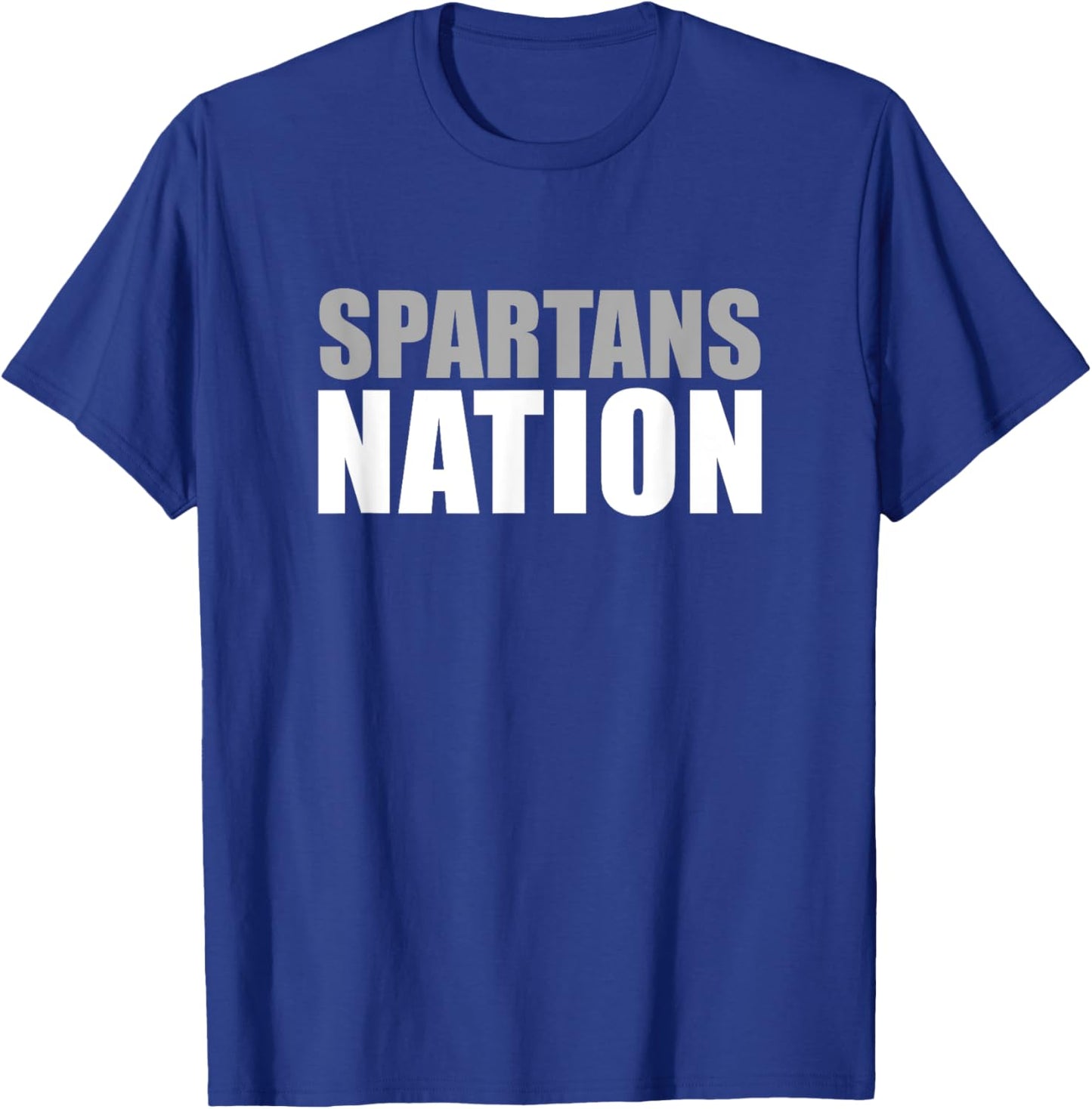 Pleasant Valley Spartans Nation HS T-Shirt - T-Shirt | Royal