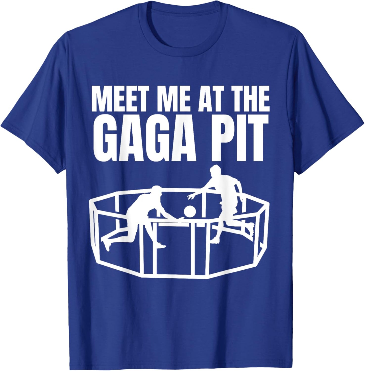 Gaga Ball Design Women Gaga Pit Dodgeball Gaga Ball T-Shirt - T-Shirt | Royal