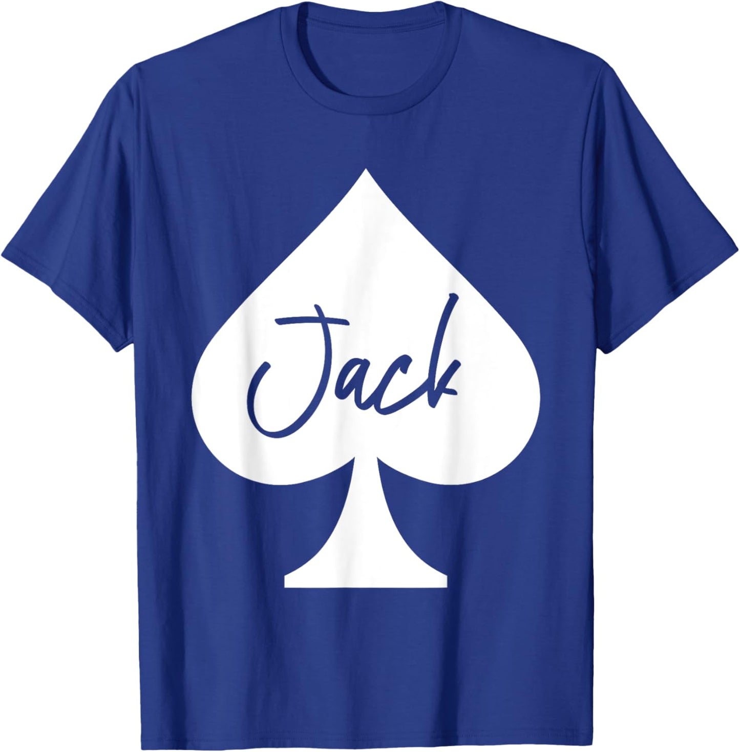 J of Spades Deck of Cards Carnival Halloween Costume Jack T-Shirt - T-Shirt | Royal