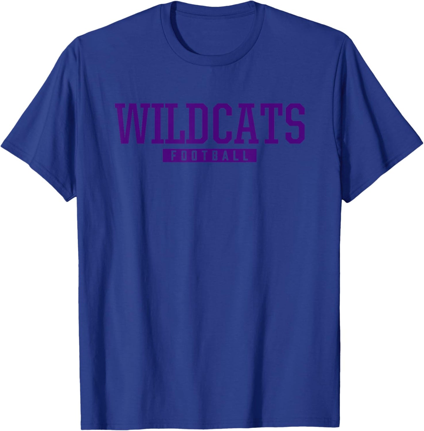 West Ashley Wildcats Football HS T-Shirt - T-Shirt | Royal